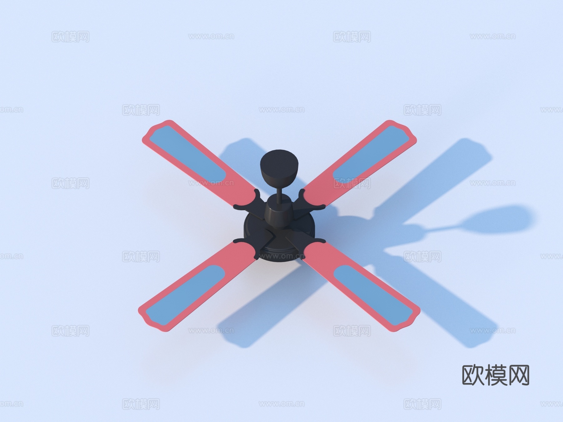 风扇 吊扇 电风扇3d模型