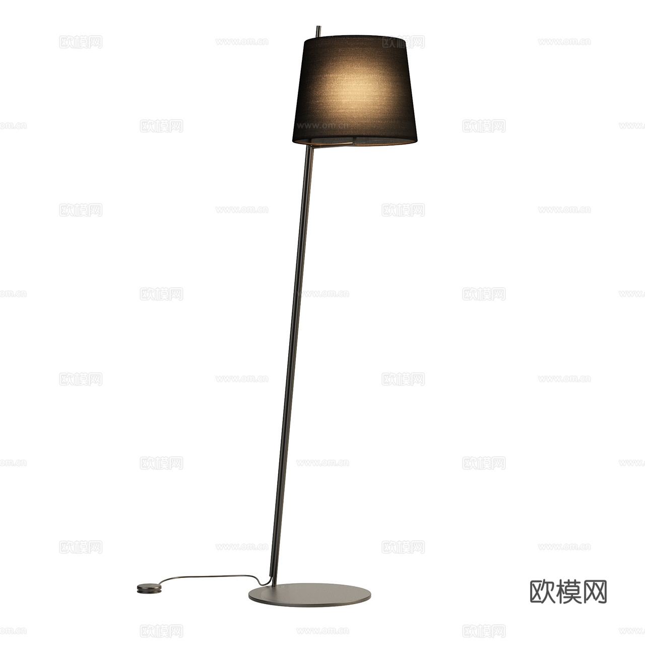 Leds C4 现代落地灯 复古落地灯 布艺落地灯3d模型