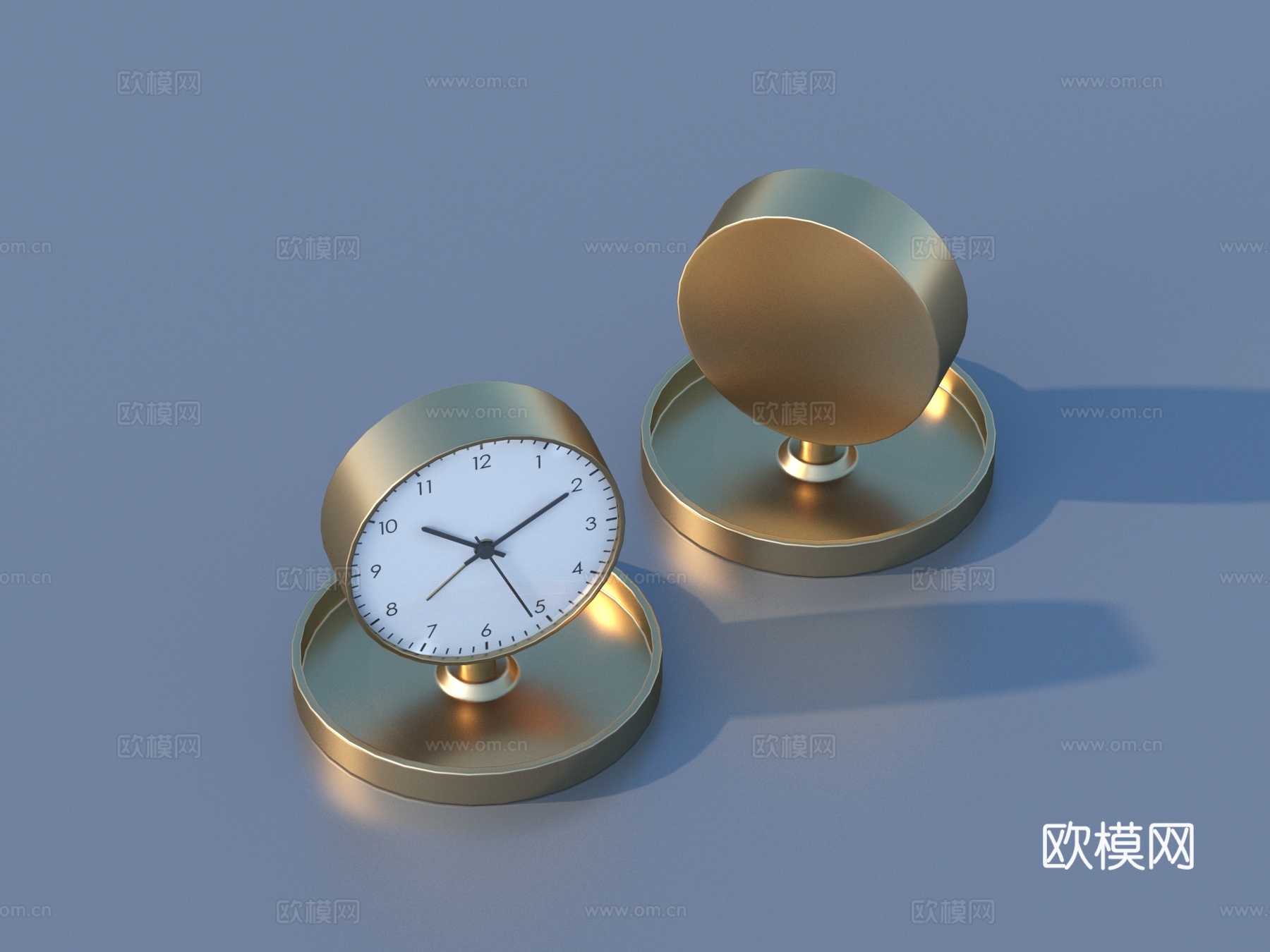 时钟 钟表3d模型
