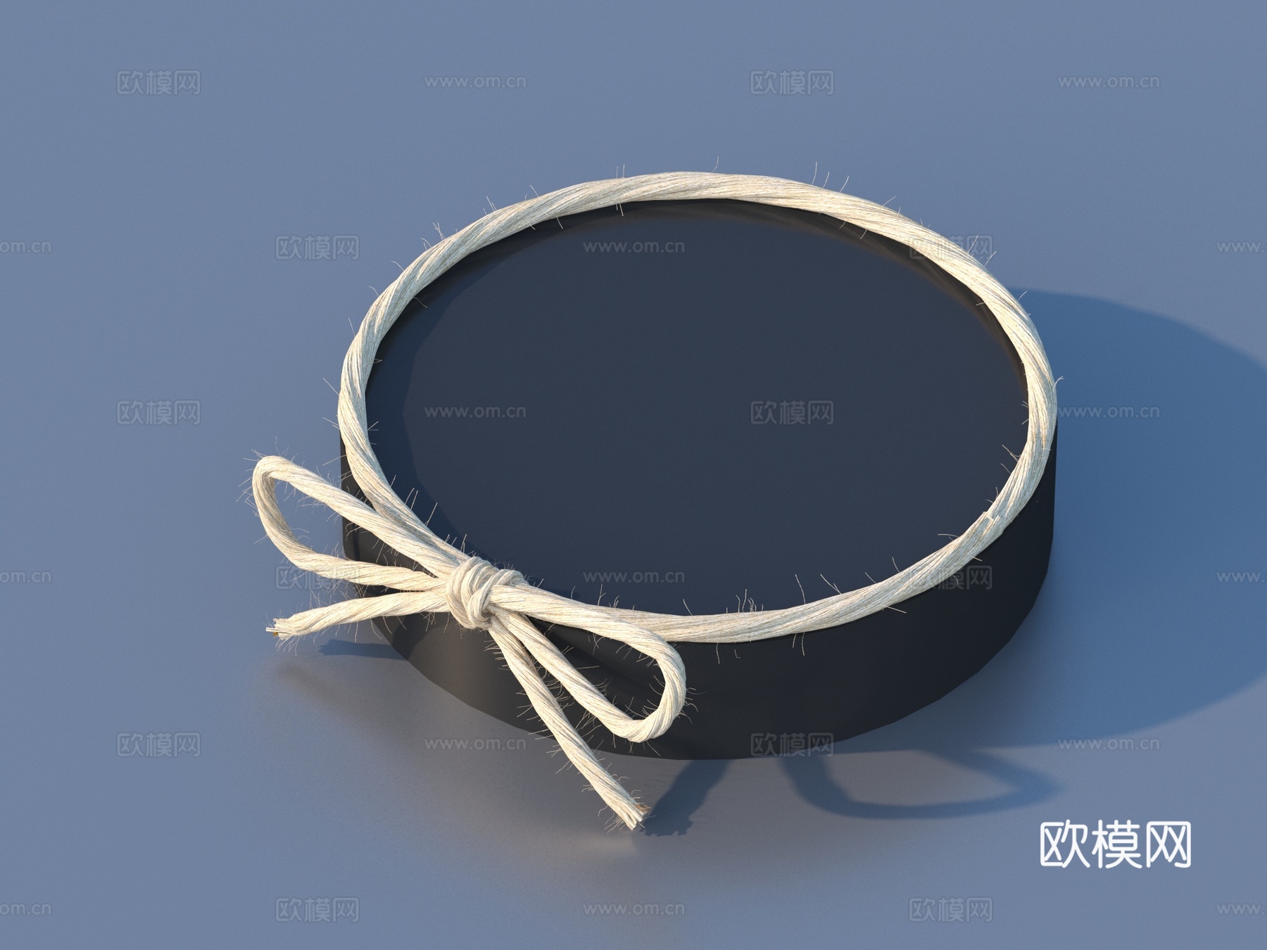 草绳 蝴蝶结3d模型