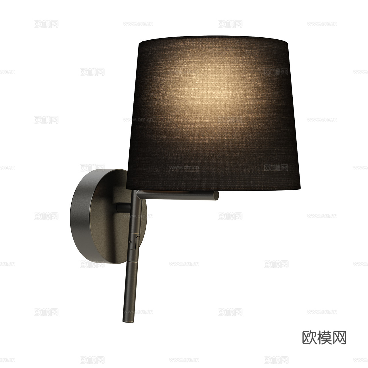 Leds C4 现代壁灯 复古壁灯 布艺壁灯 床头壁灯3d模型