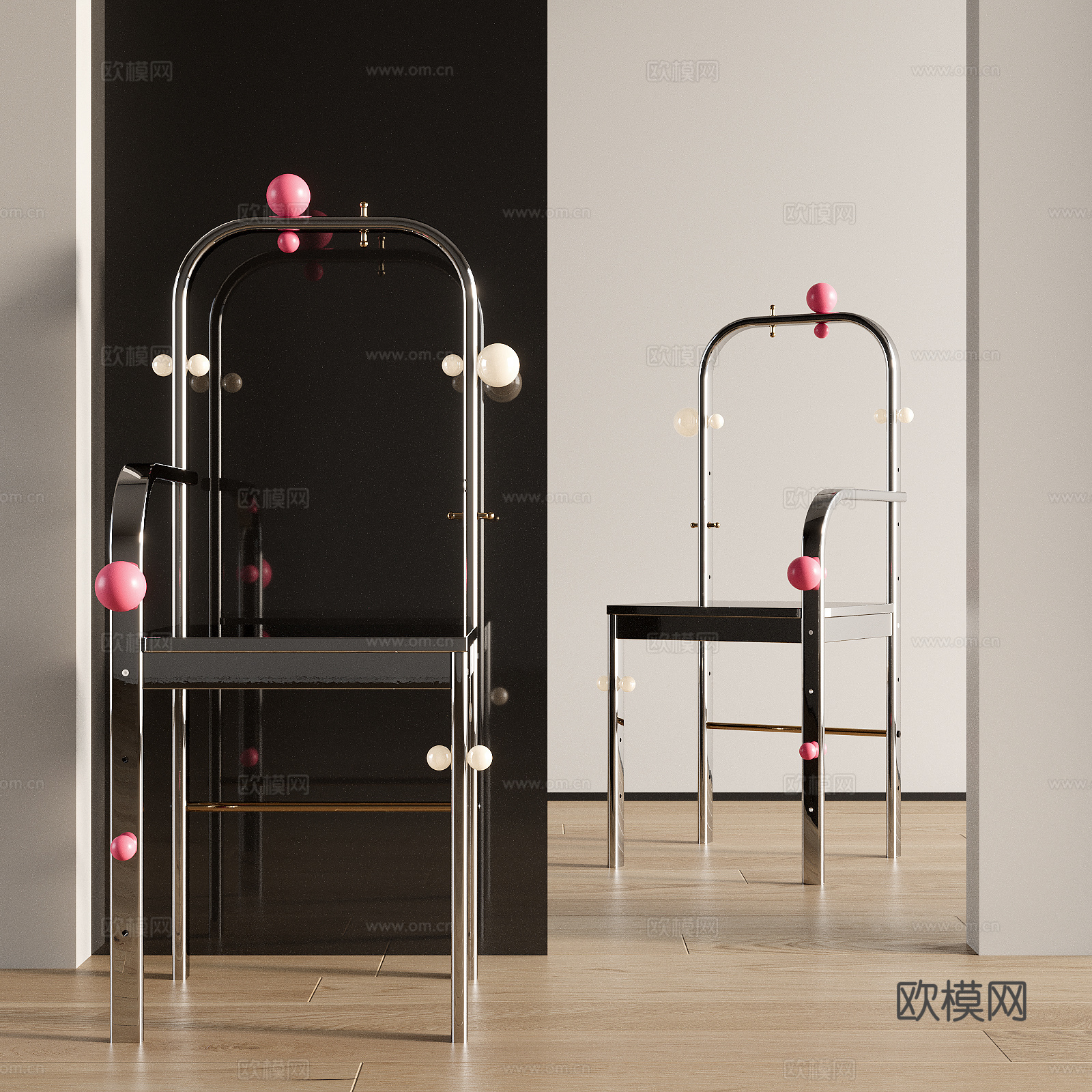 现代单椅3d模型