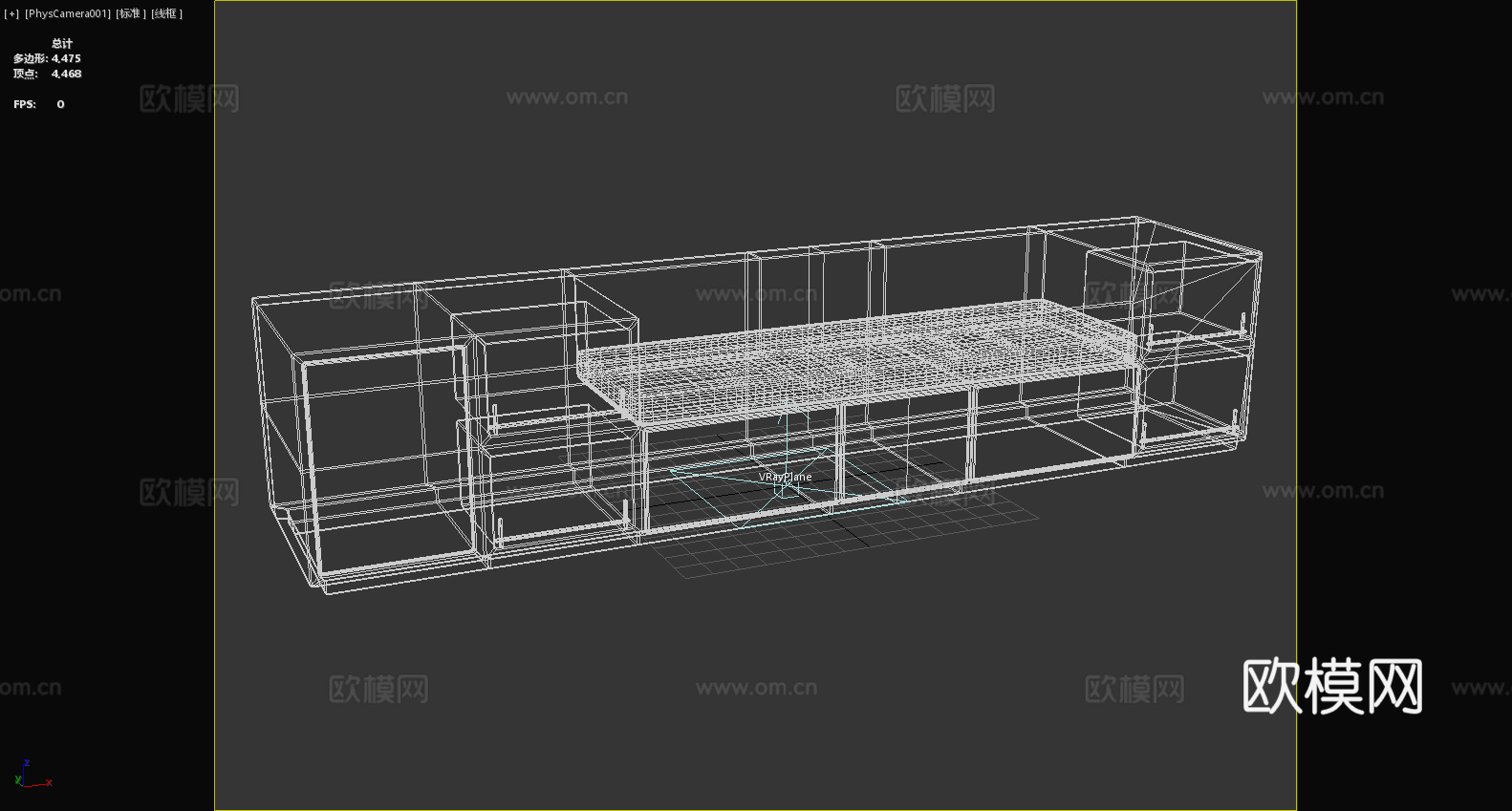 木柜 储物柜 组合柜 换鞋凳 柜子3d模型