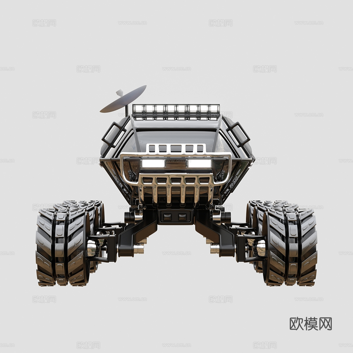 火星探测器 探测车3d模型