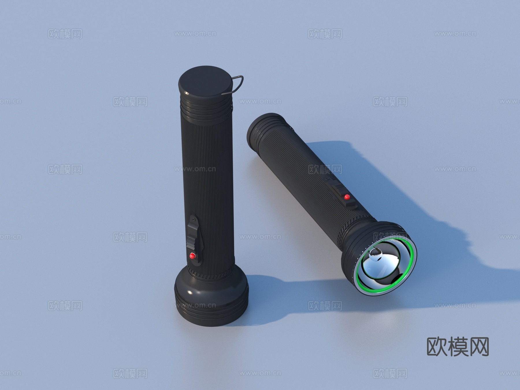 电筒 手电筒3d模型
