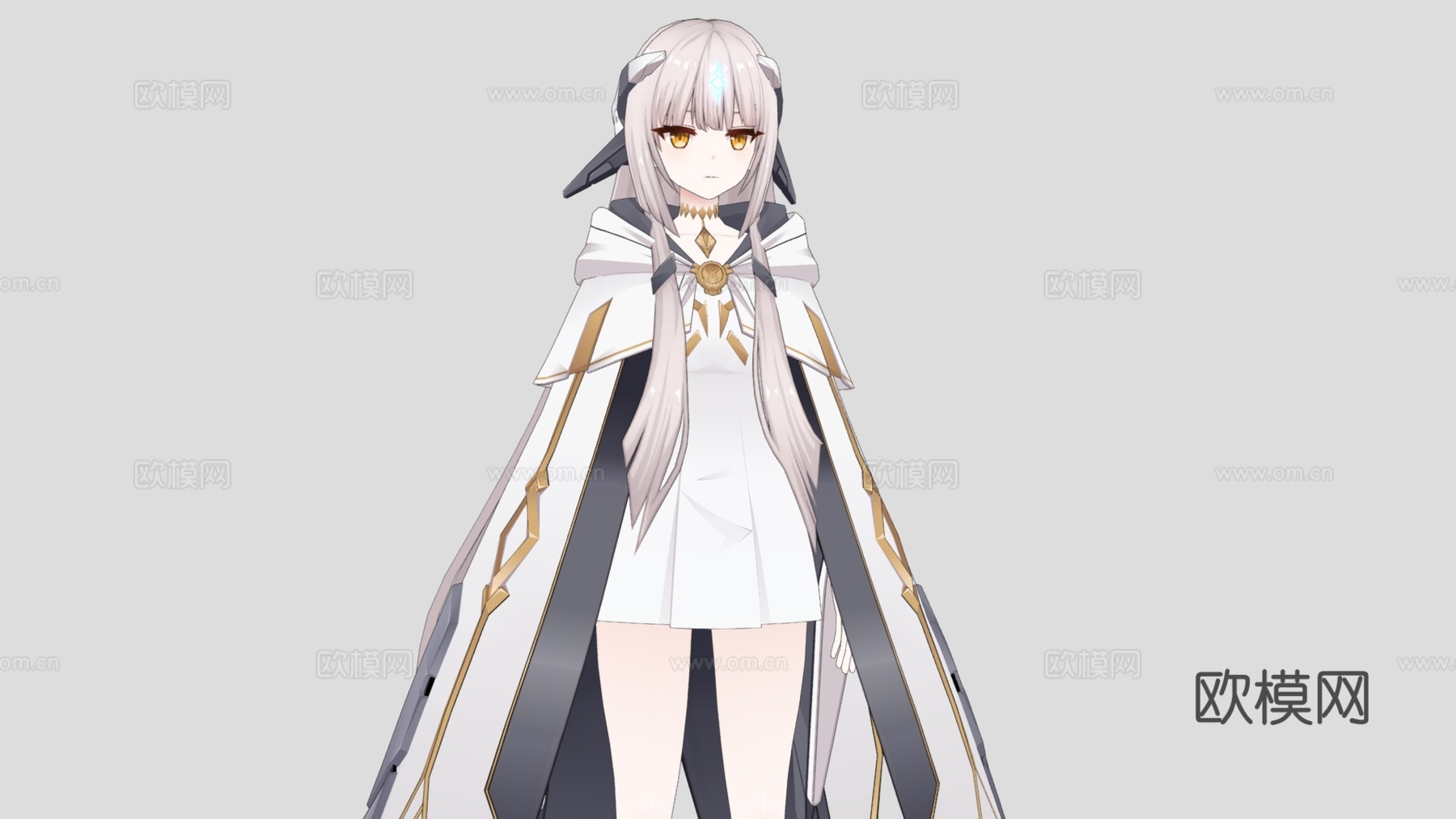 虚拟人物 二次元美少女 动漫少女 美丽女孩 动漫人物3d模型