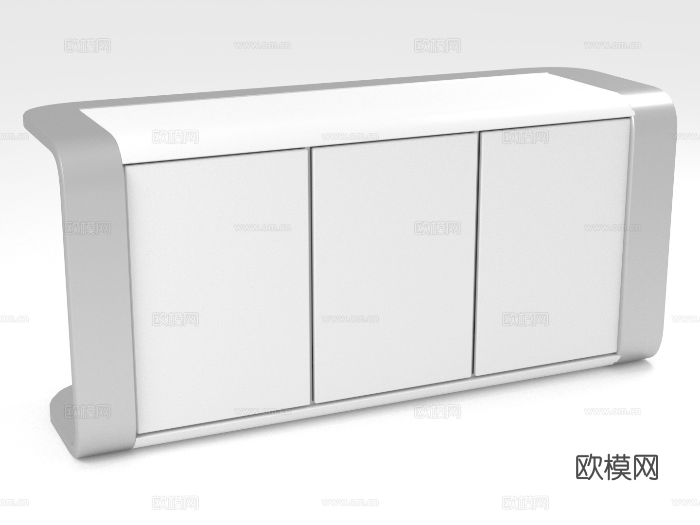 柜子 储物柜 矮柜 边柜 收纳柜3d模型