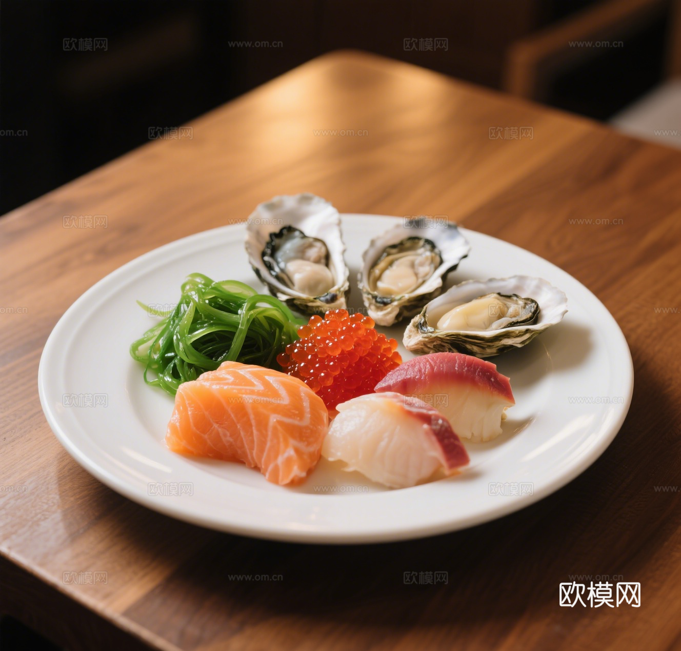 海鲜虾蟹鱼餐饮海报