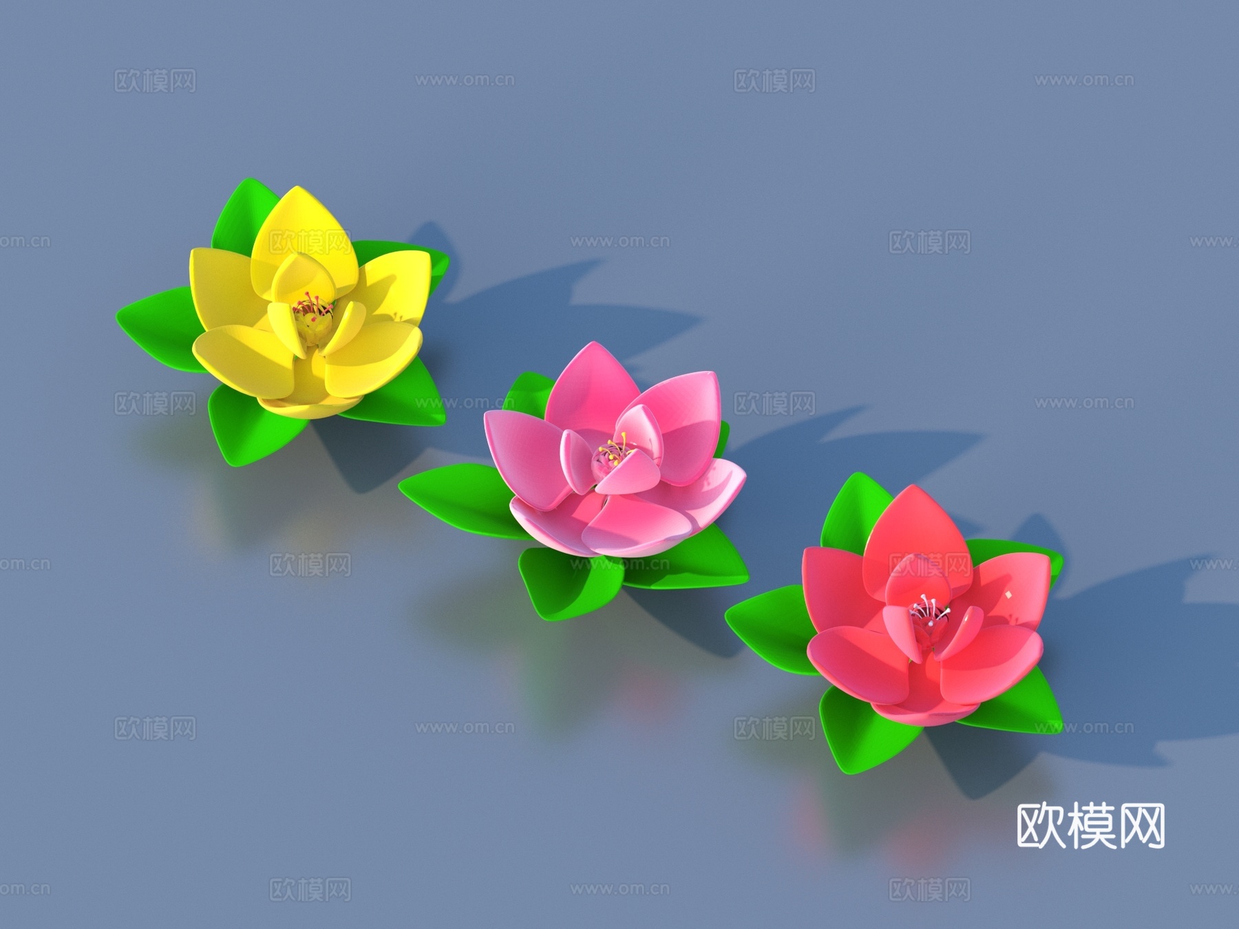 花 卡通花 野花 绿植 花朵su模型