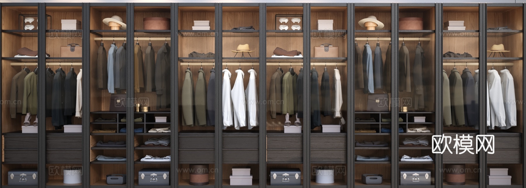 衣柜 服饰3d模型