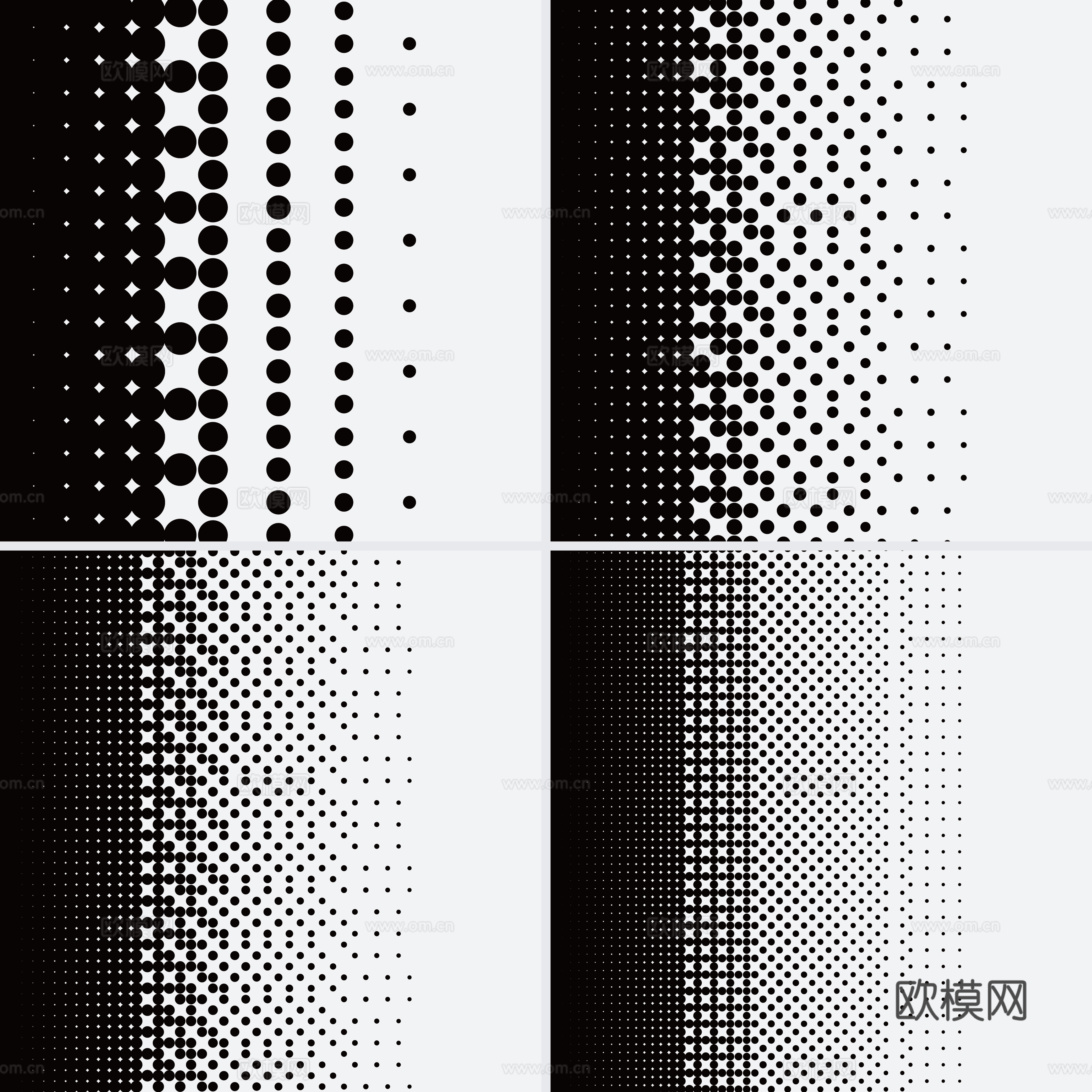 渐变孔cad施工图