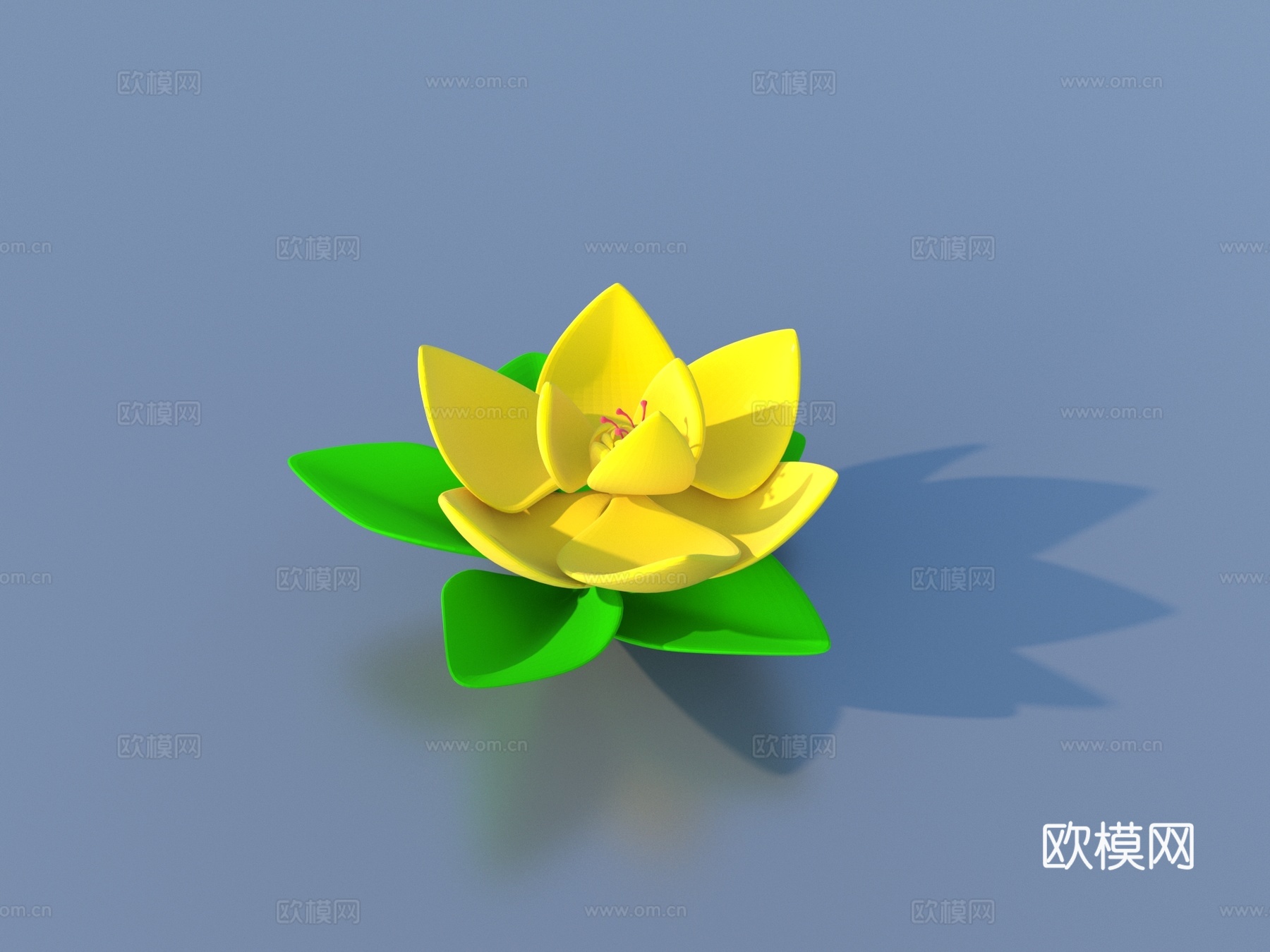 花 卡通花 野花 绿植 花朵3d模型