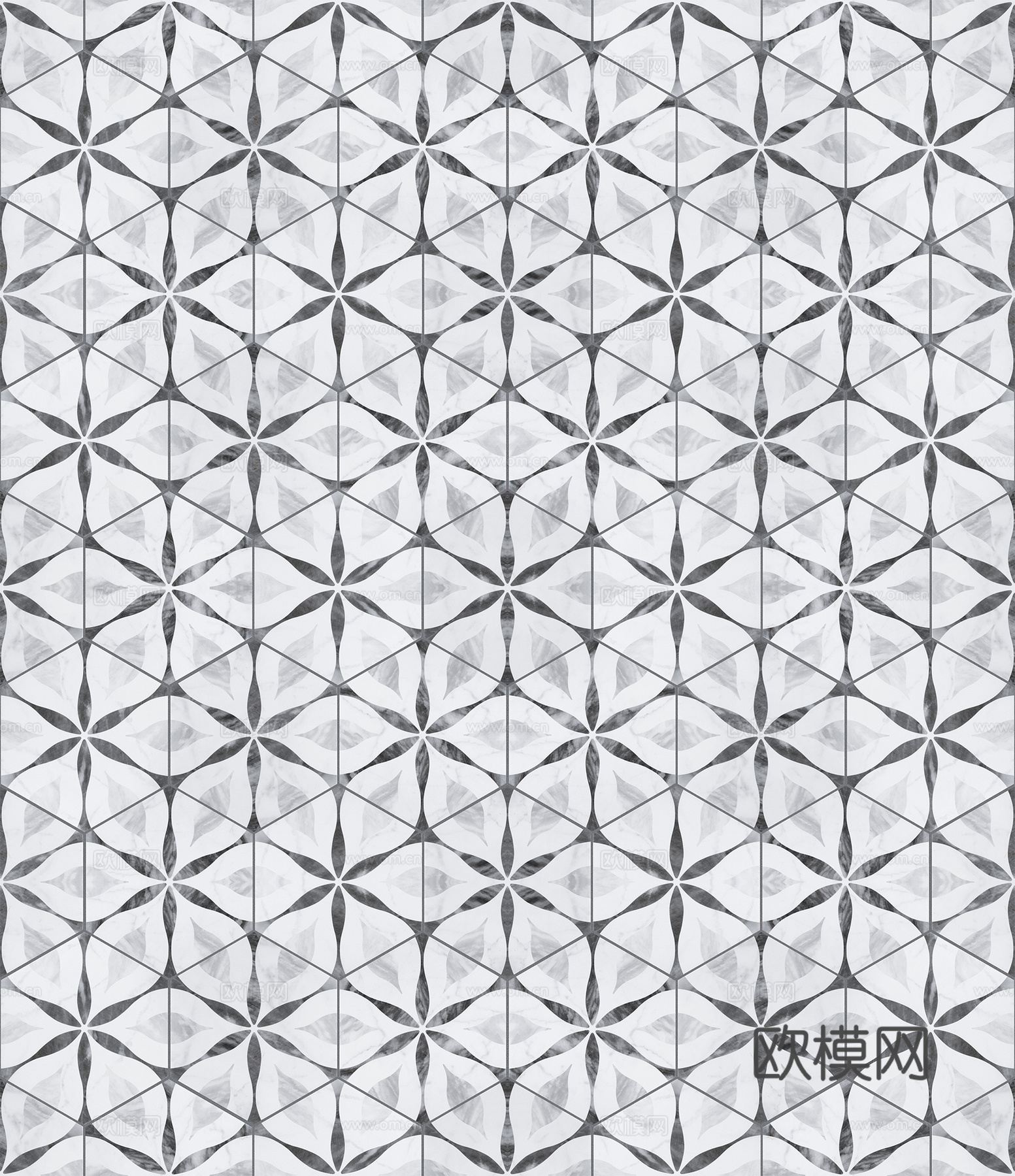 无缝中古咖色花砖瓷砖 无缝菱形墙地面瓷砖拼花砖
