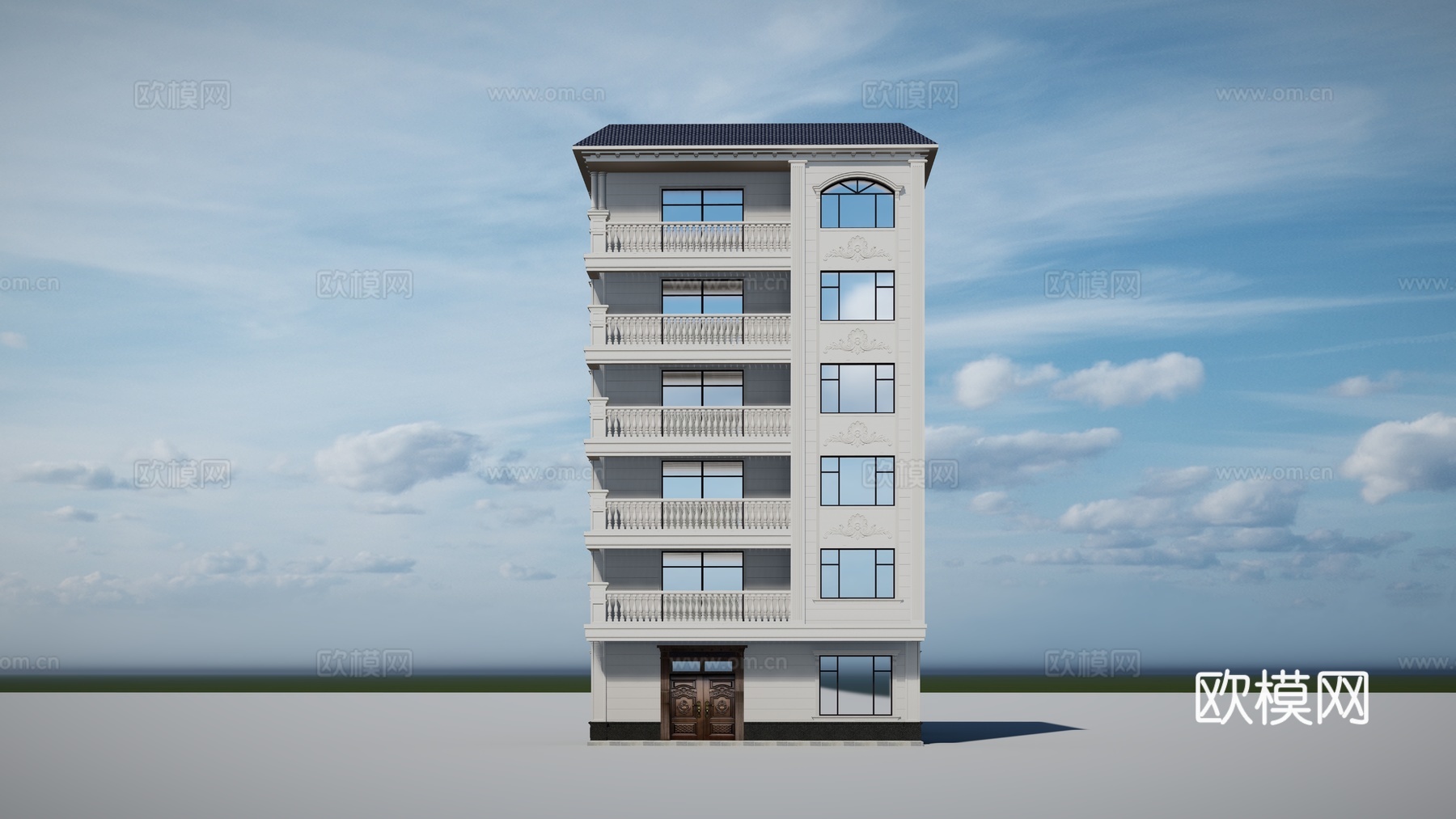 别墅建筑设计施工图cad施工图