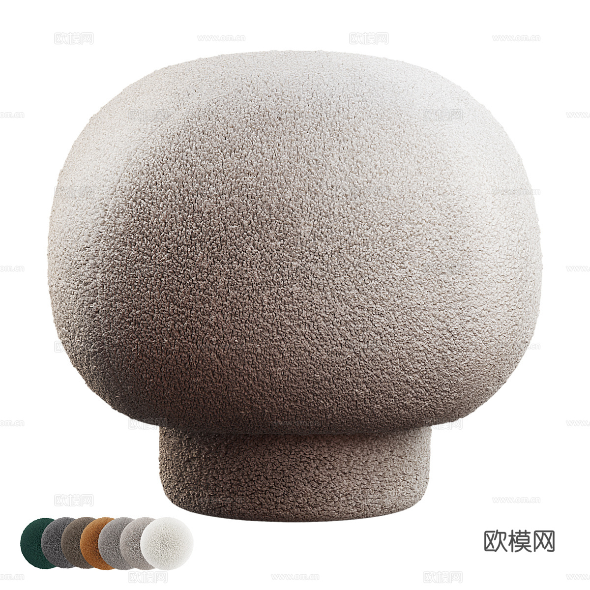 懒人沙发3d模型
