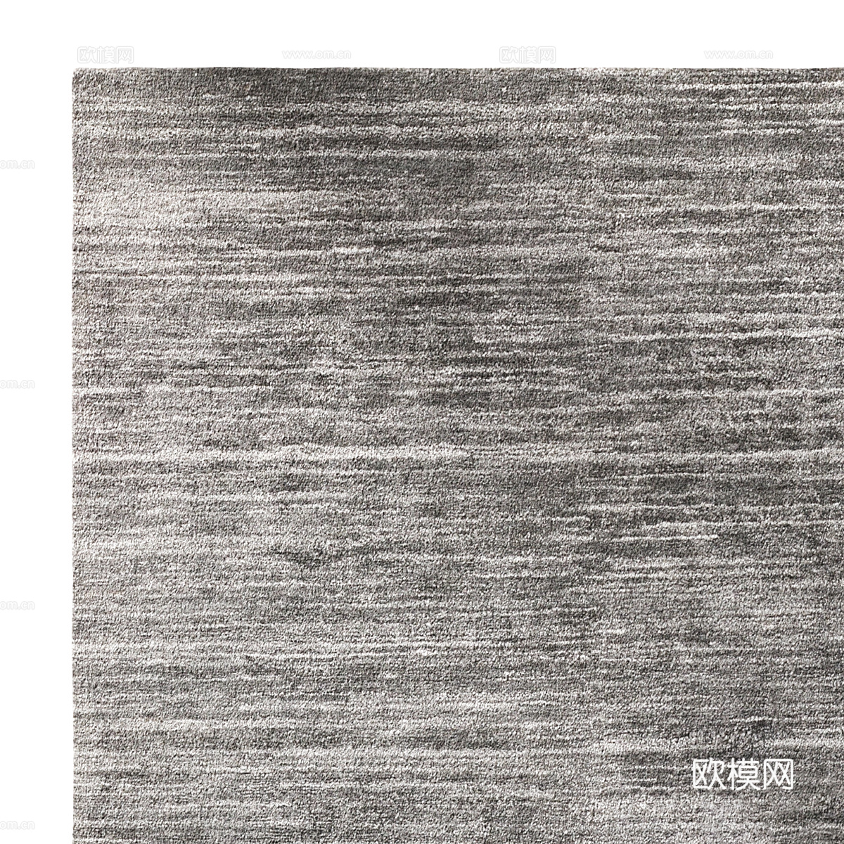 现代意式布艺地毯3d模型