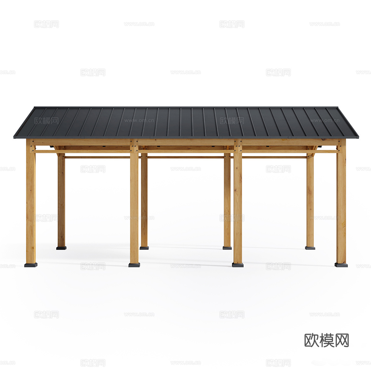 新中式凉亭 景观亭3d模型