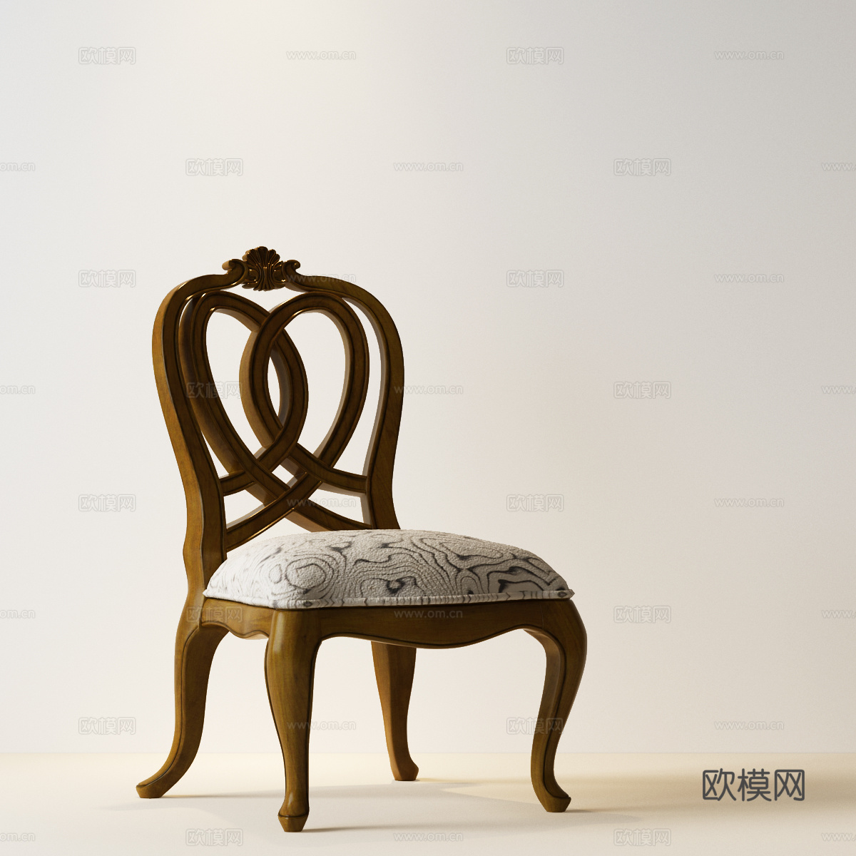 美式休闲沙发 美式休闲椅 法式中古休闲椅 法式中古休闲沙发3d模型