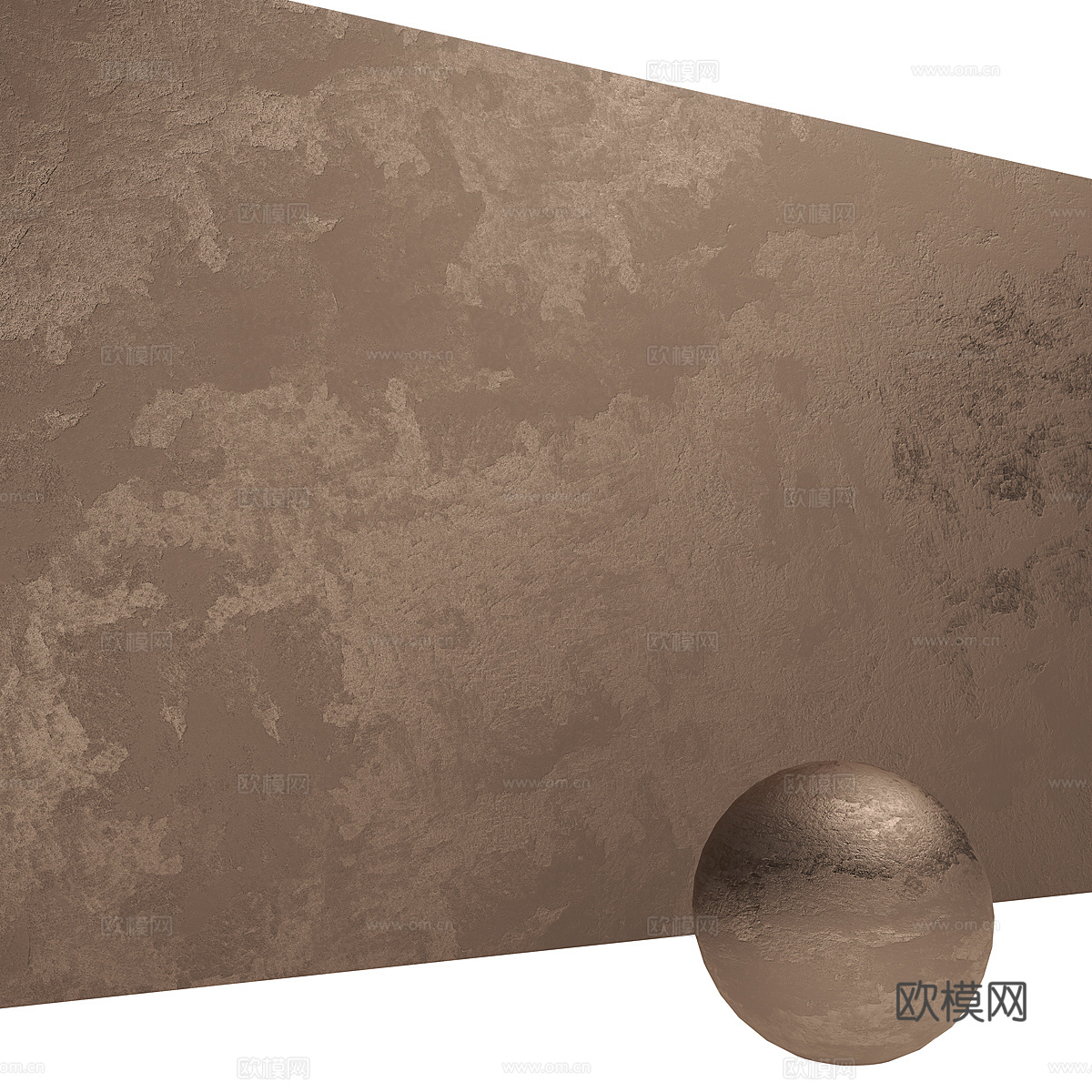 现代意式轻奢涂料 艺术漆3d模型