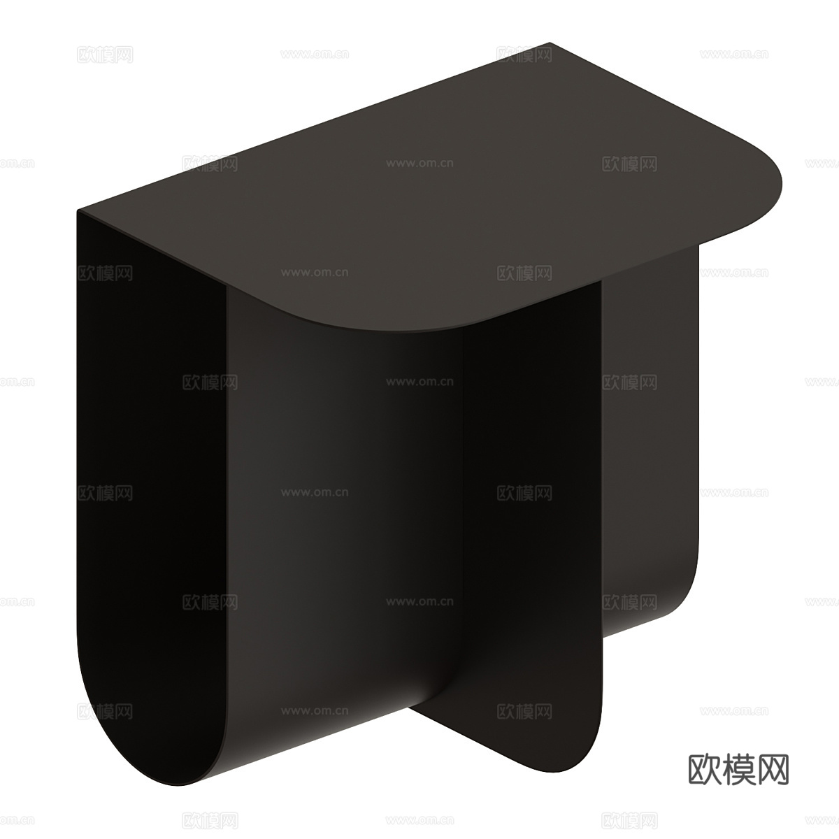 大容量边桌3d模型