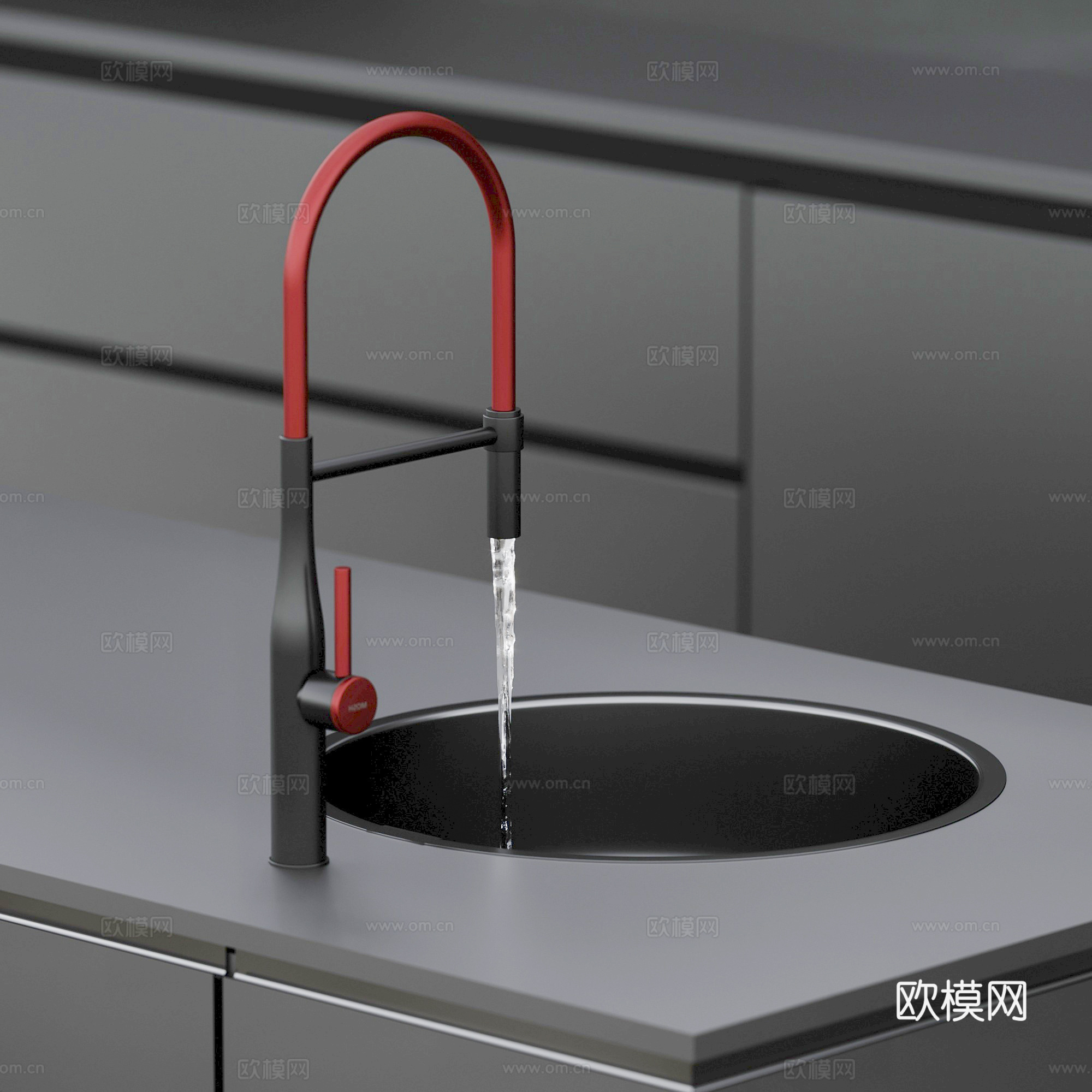 水龙头su模型