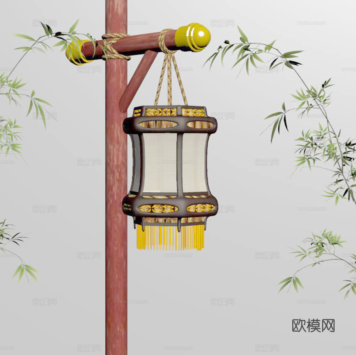 灯笼su模型
