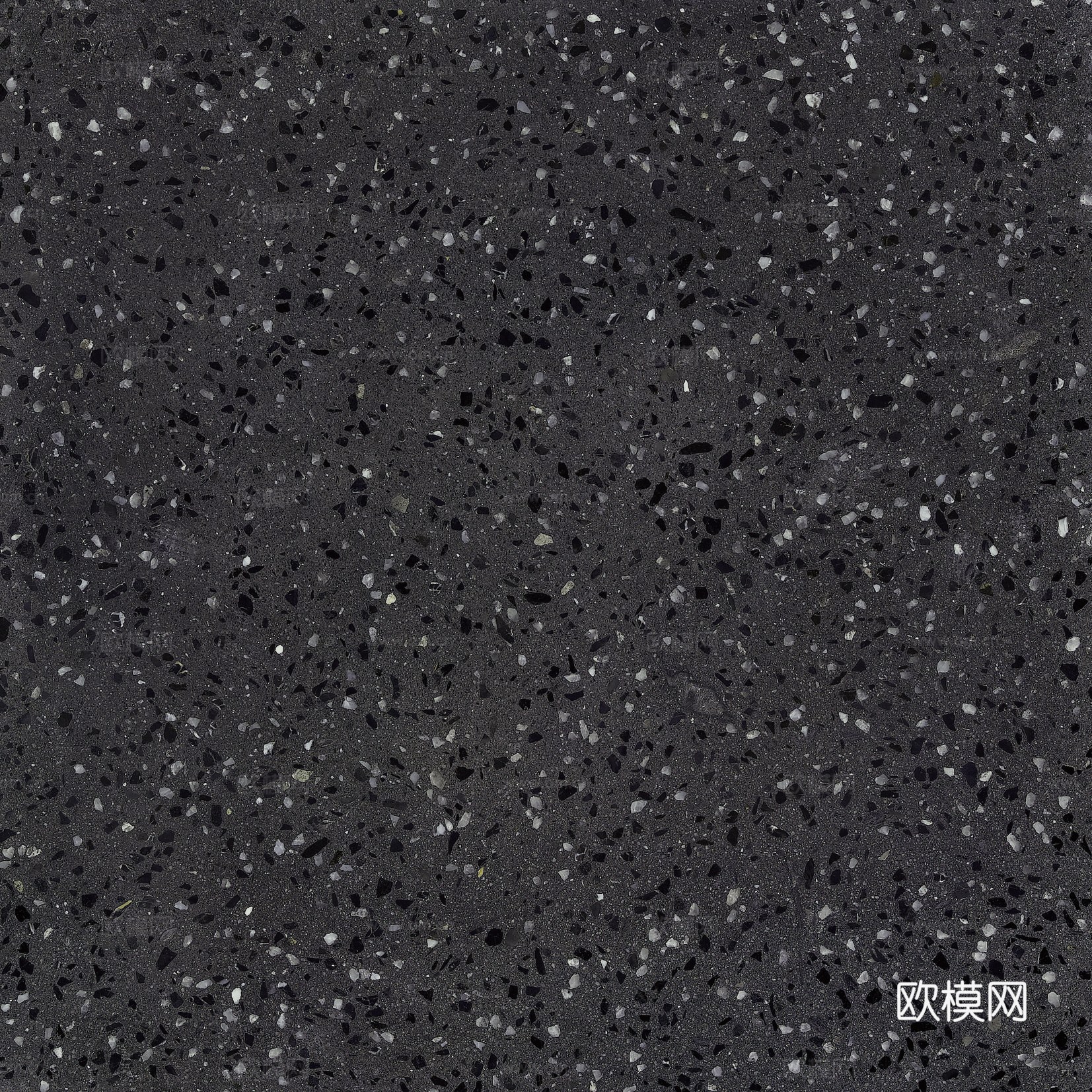 无缝灰色小颗粒水磨石 深灰水磨石 水磨石地面