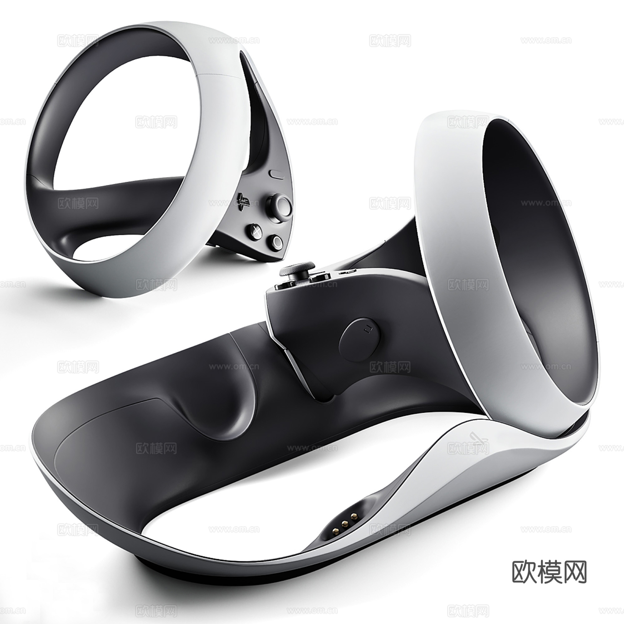 头戴式AR眼镜su模型