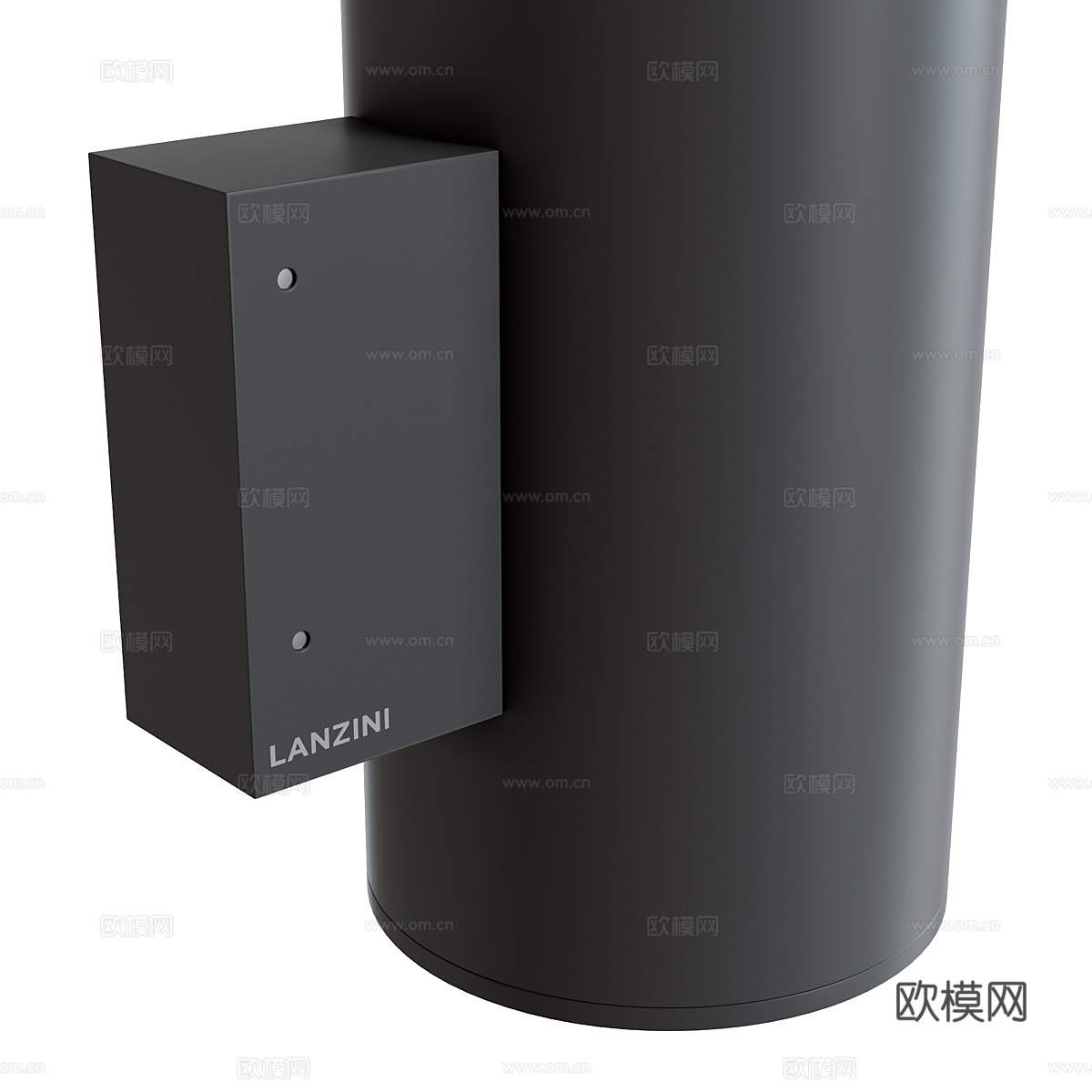 现代极简装饰壁灯3d模型