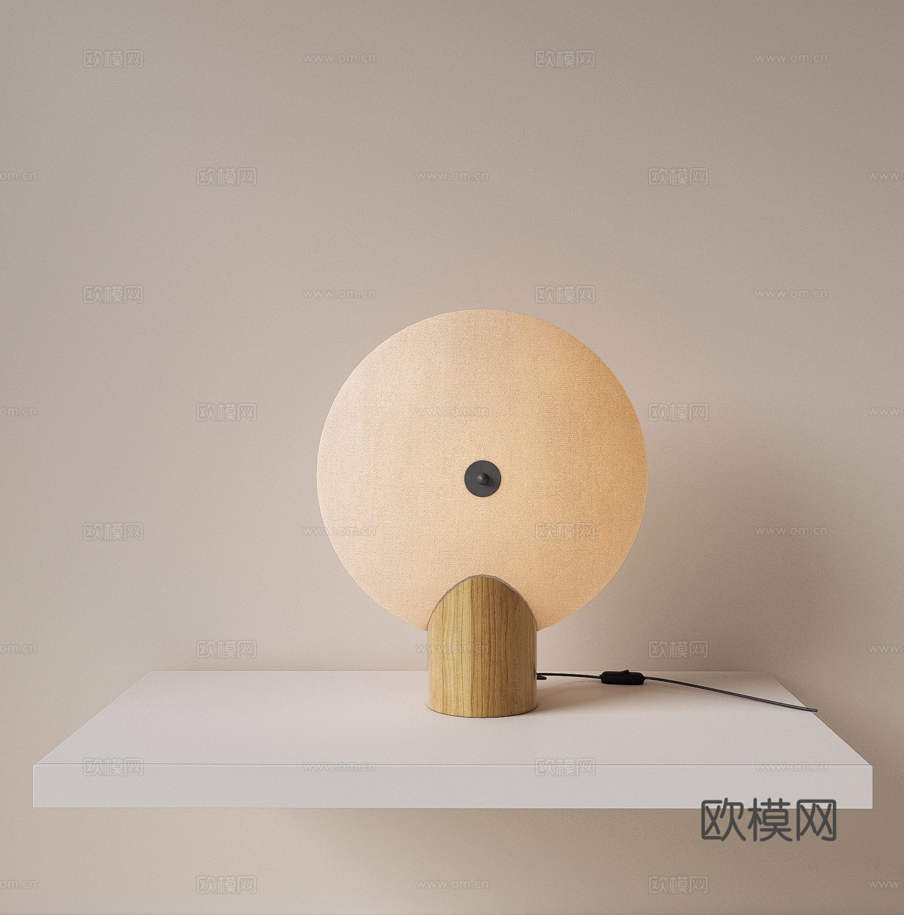 新中式禅意台灯 床头台灯 客厅台灯 书房台灯 阅读台灯 小台3d模型