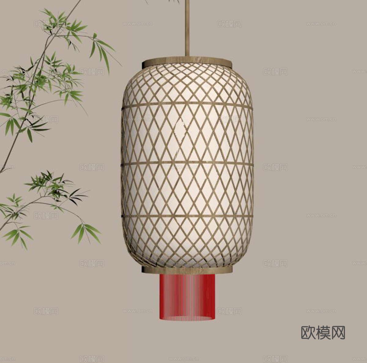 灯笼su模型