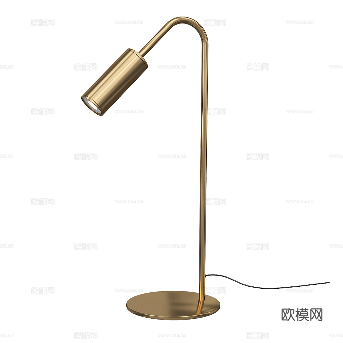 现代简约台灯 台灯 简约台灯 书房台灯 灯3d模型