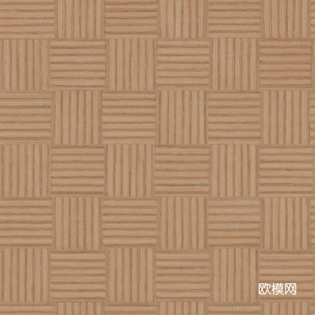 格子编制木纹木饰面