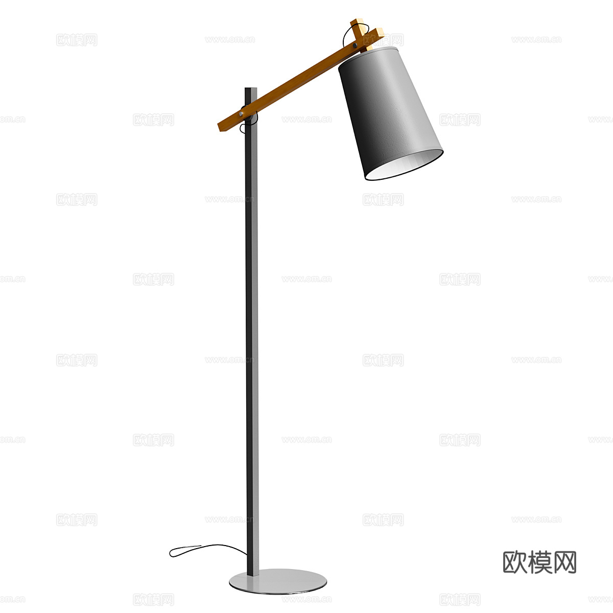现代北欧落地灯3d模型