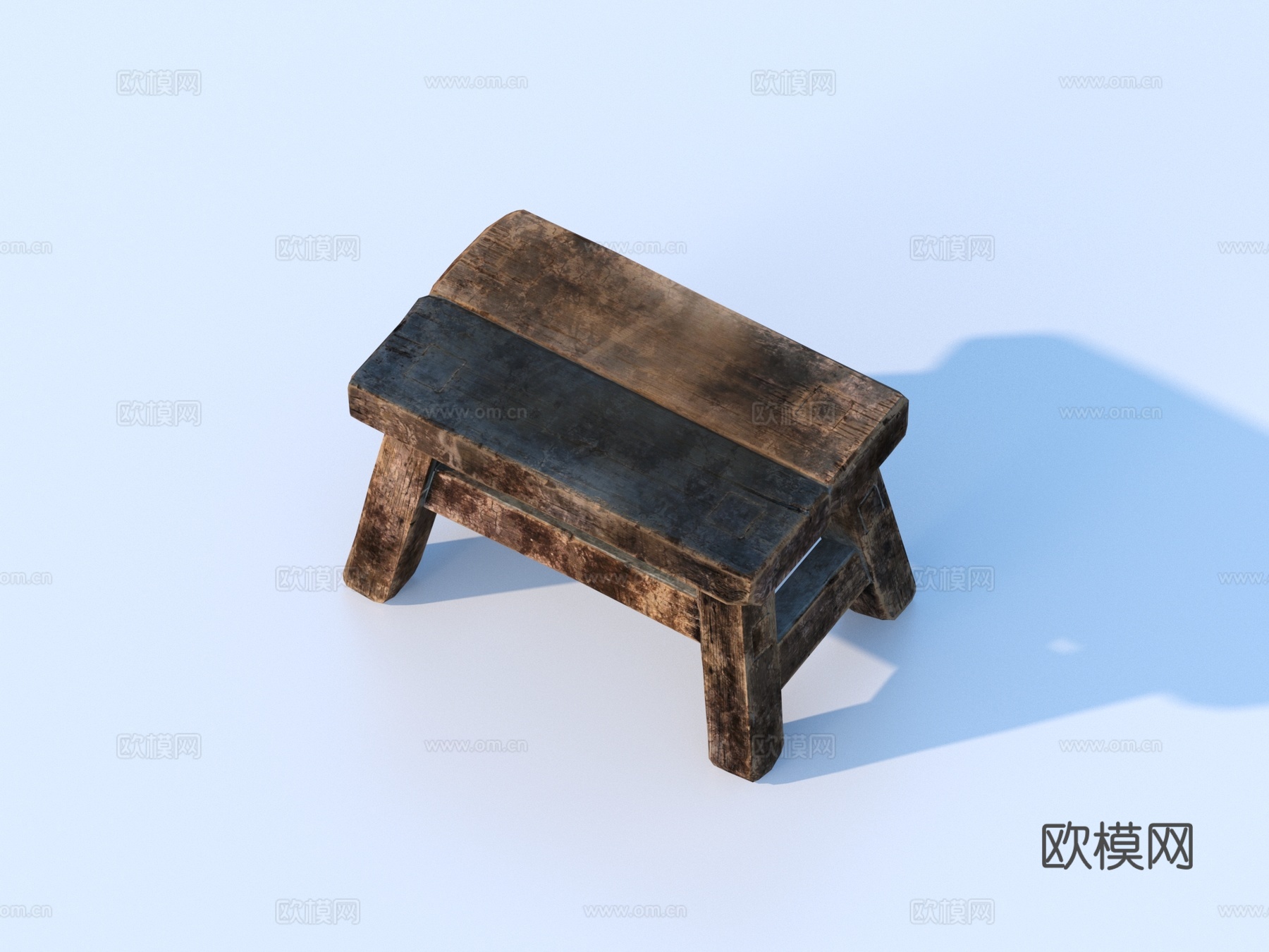 凳子 木凳 家具 小品3d模型