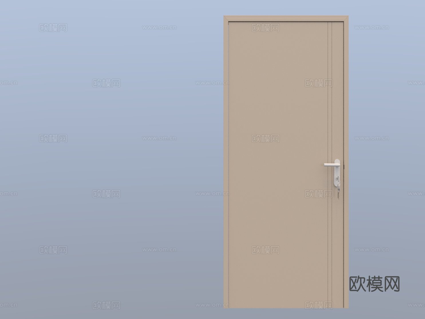 简约风su模型