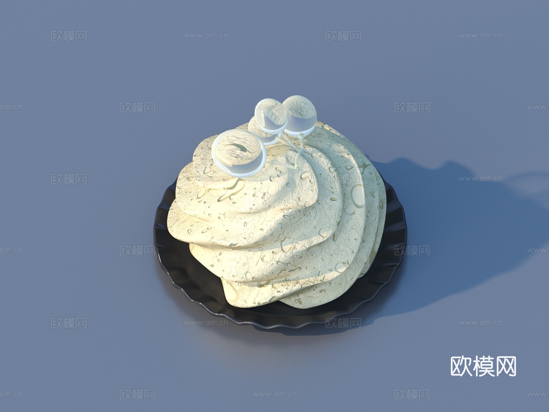蛋糕 甜点 糕点 零食3d模型
