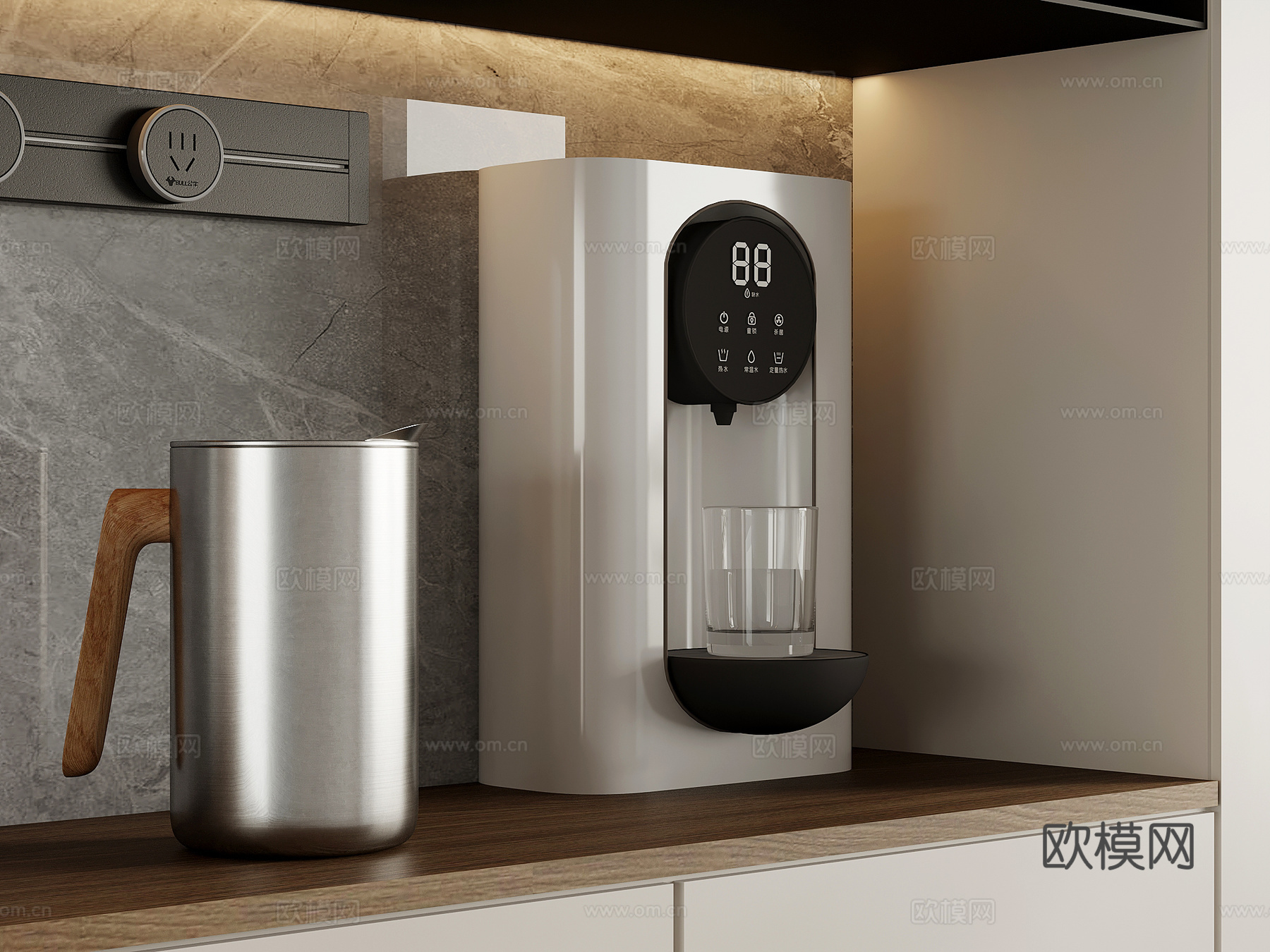 饮水机 现代饮水机 直饮机3d模型