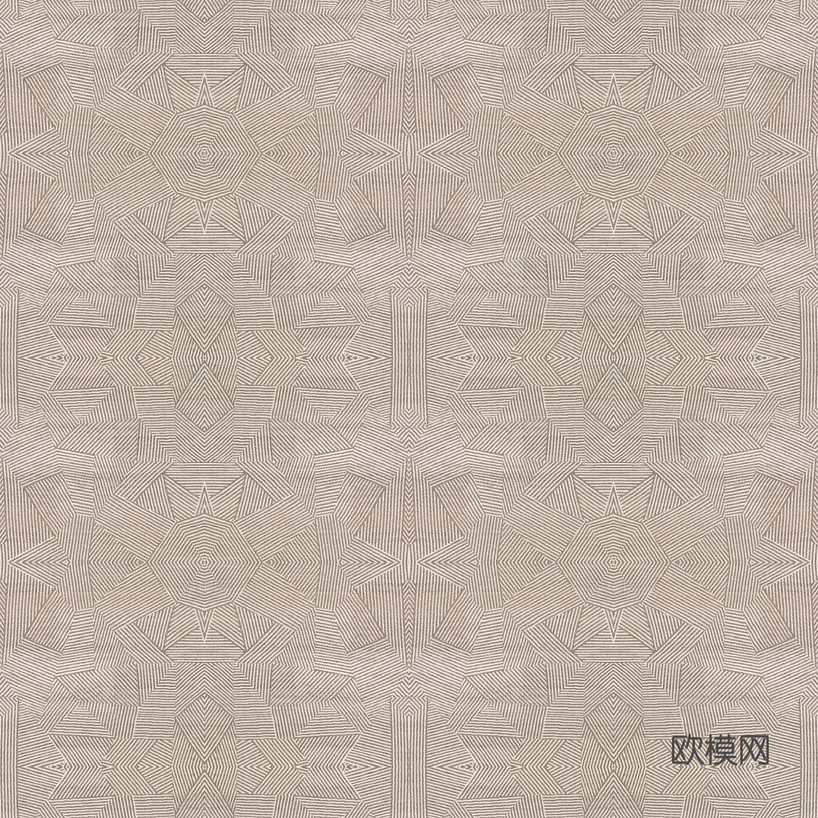 无缝棕色几何碎块拼接布纹 素色几何花纹布纹