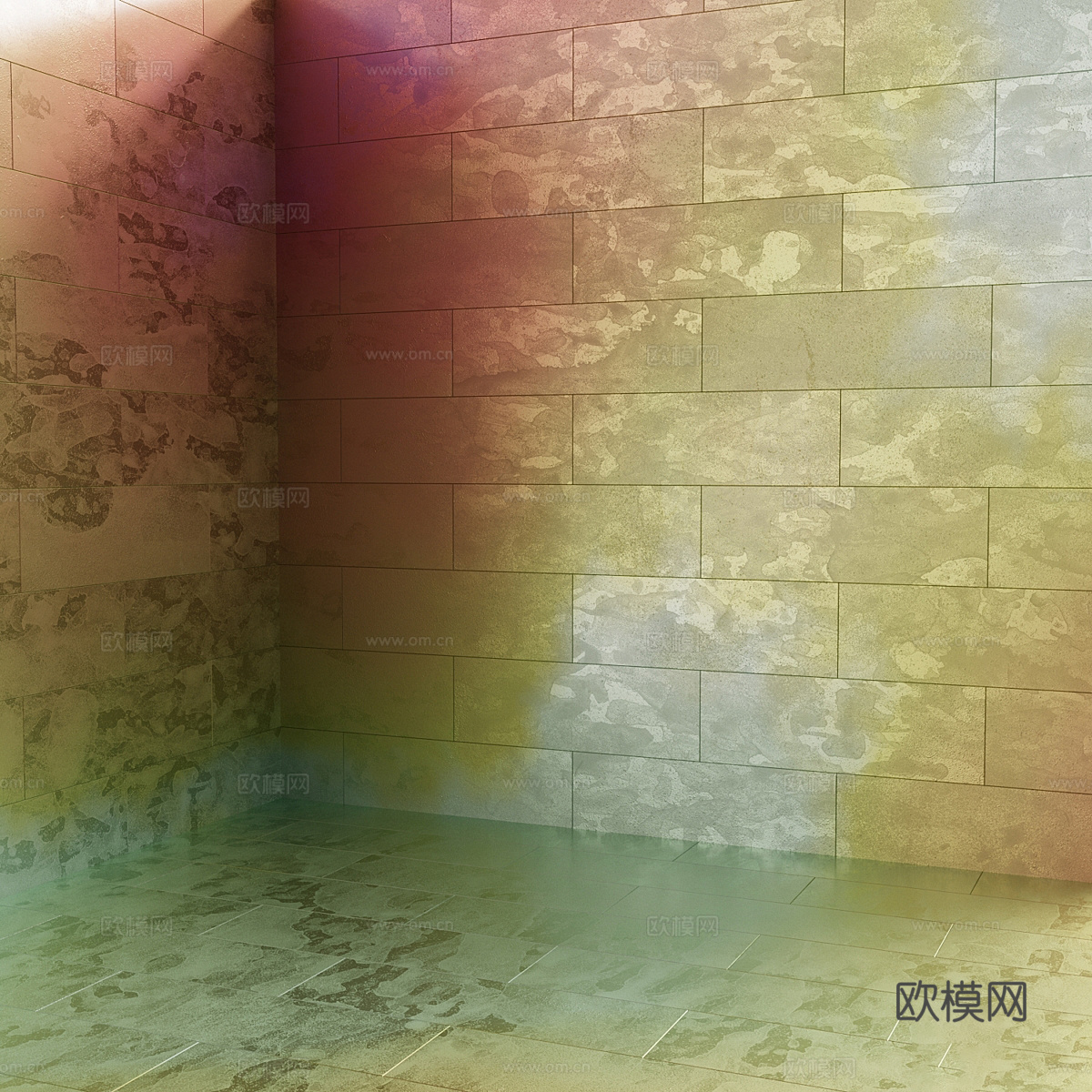 彩虹金属3d模型