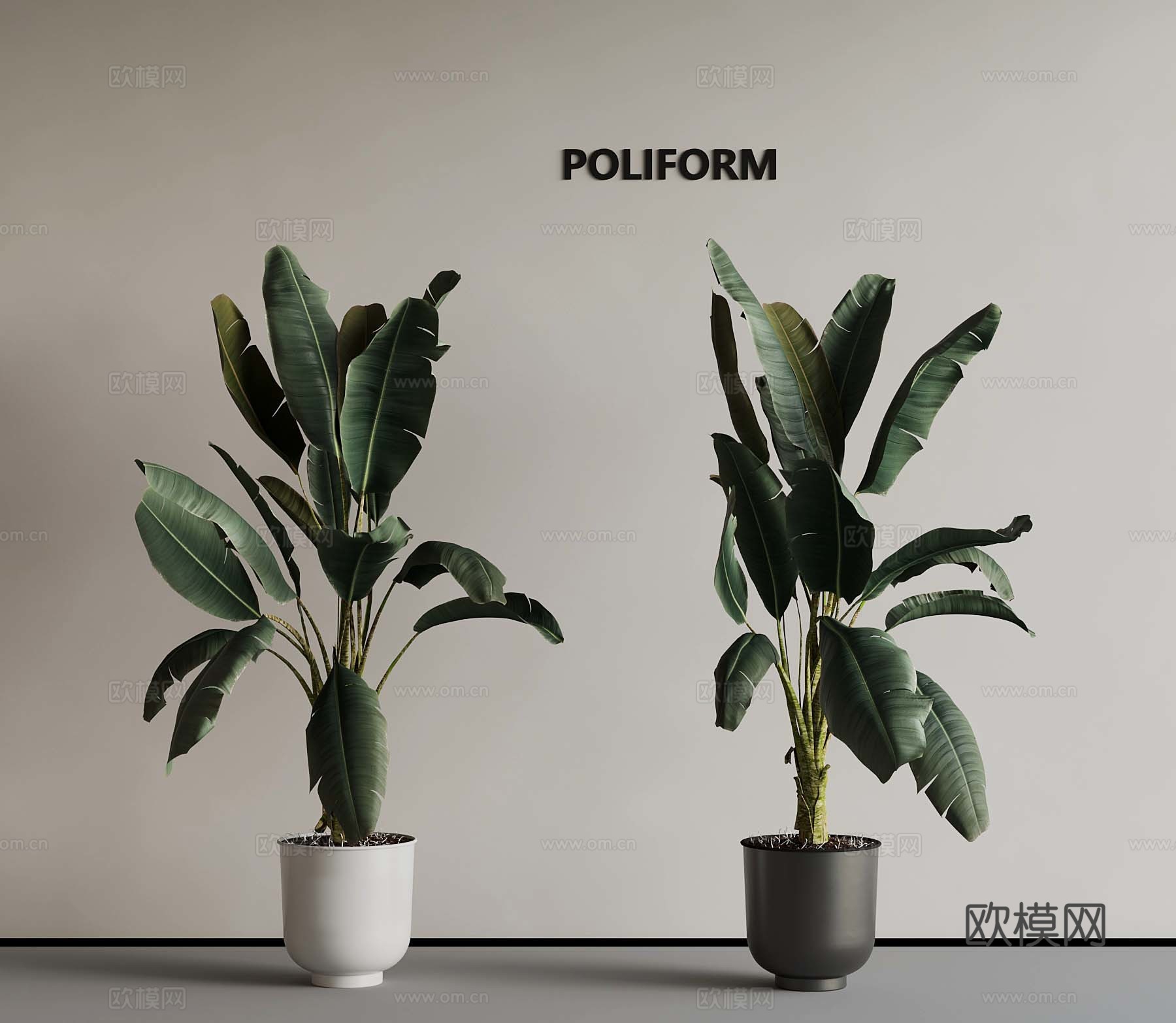 绿植su模型
