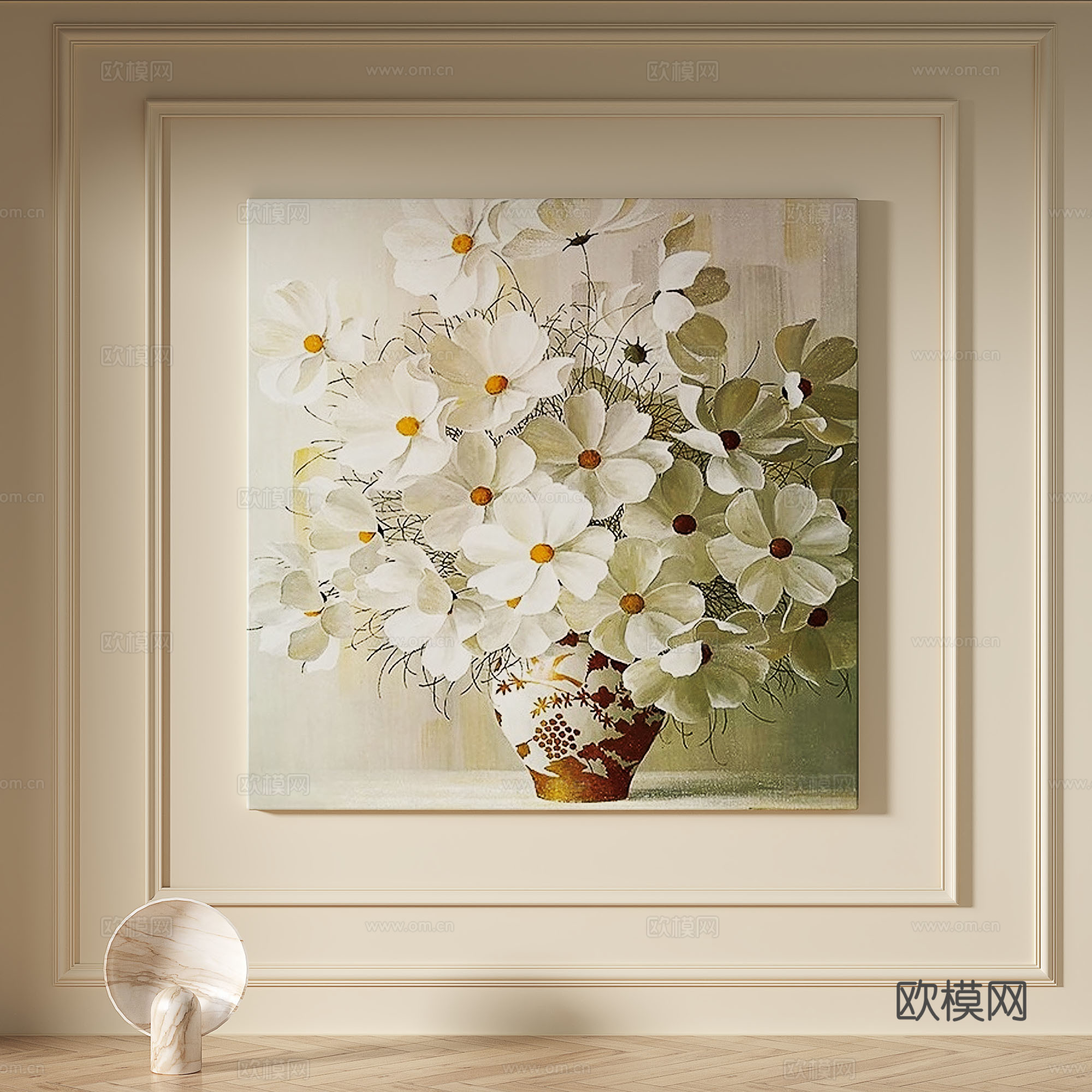 现代，奶油风，简约，肌理，抽象，轻奢，侘寂，立体，装饰画3d模型