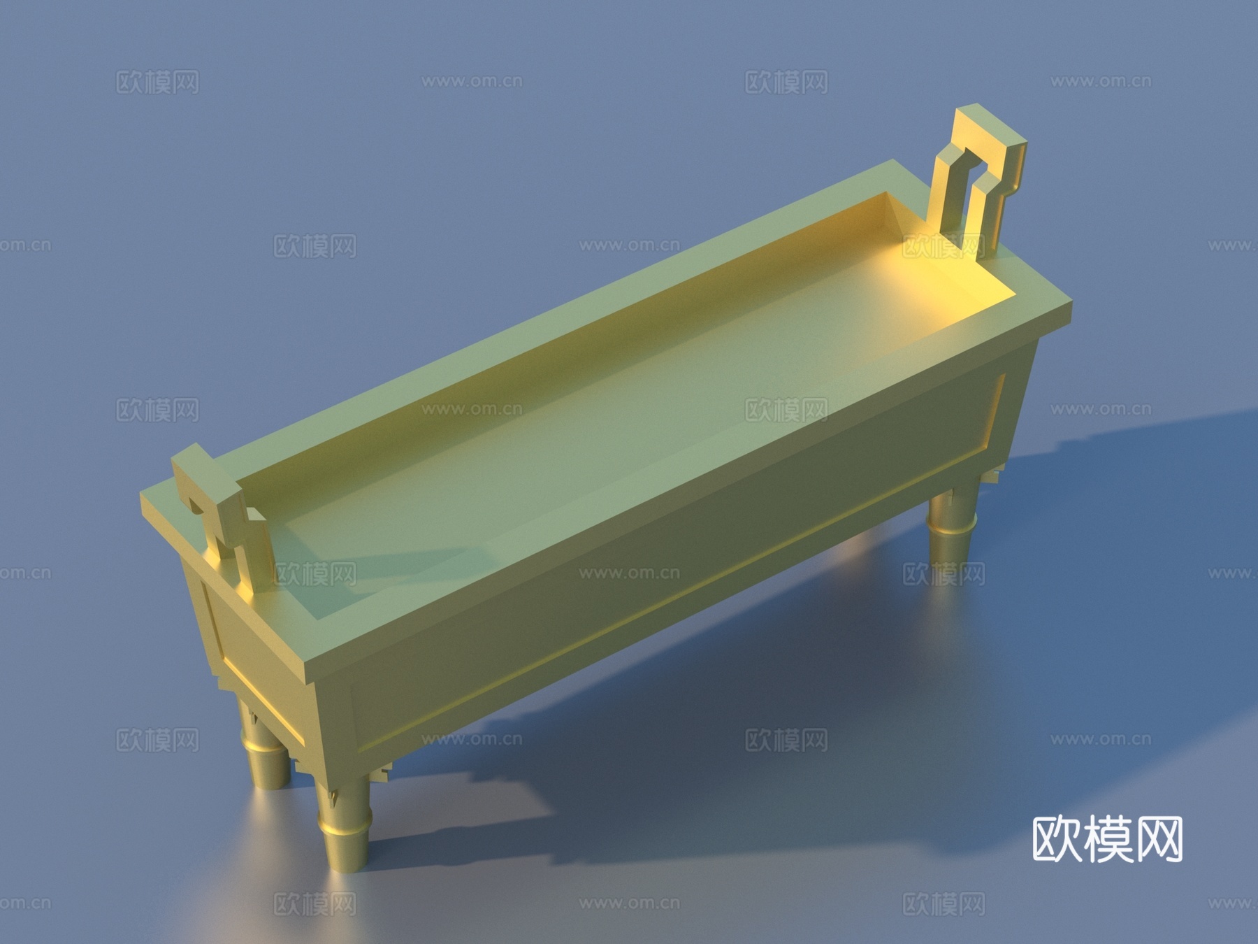 鼎 金鼎 古董 文物 艺术品3d模型