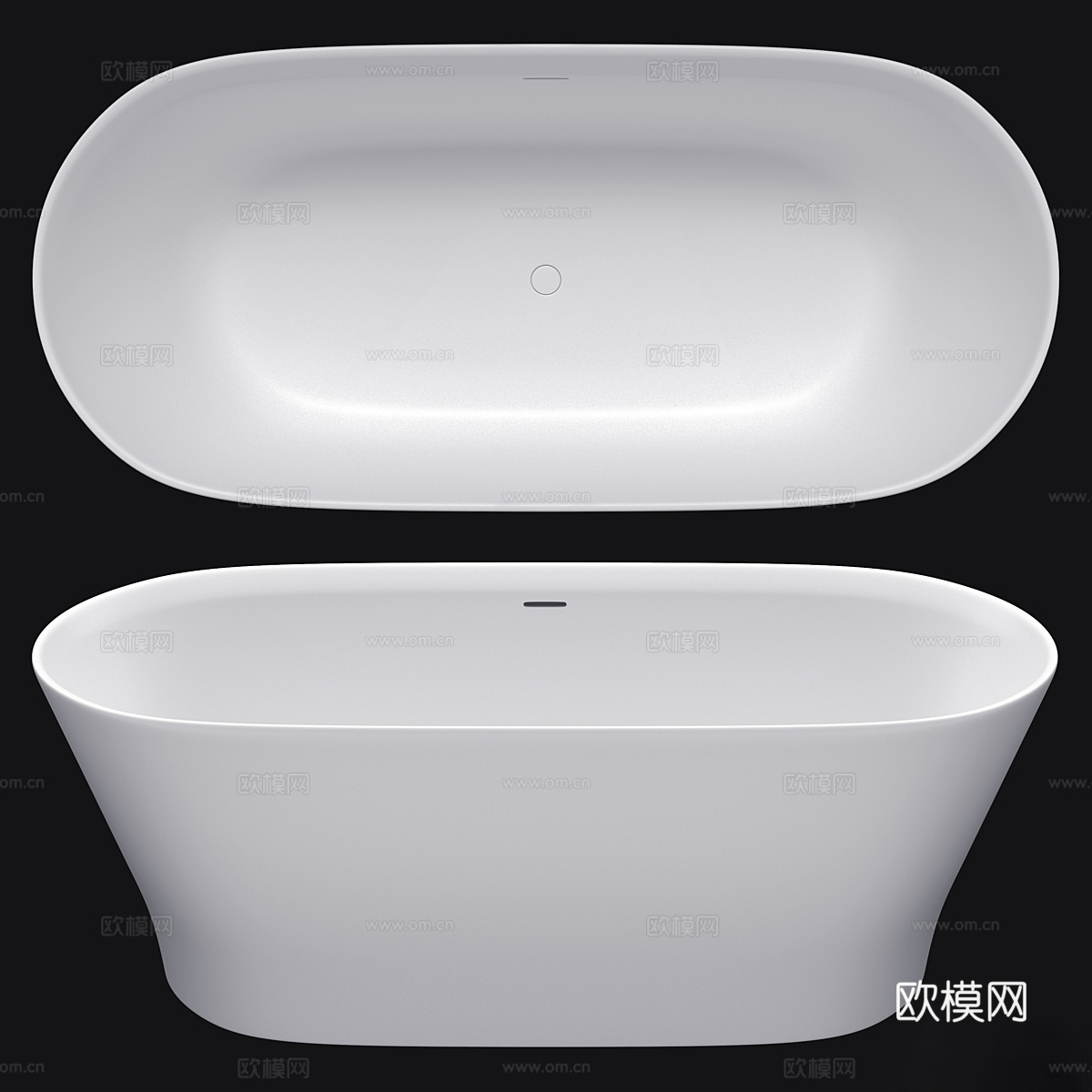 浴缸3d模型下载