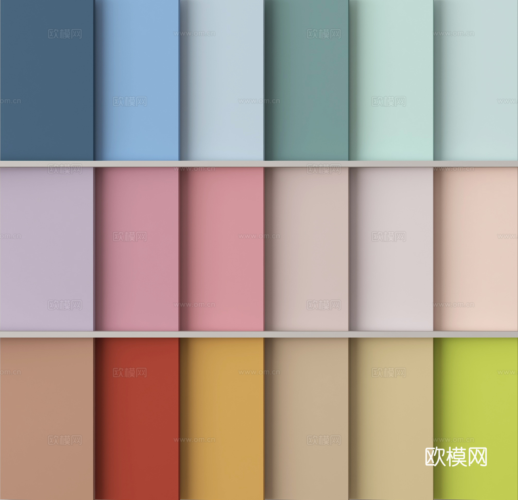 现代涂料 艺术涂料 乳胶漆 油漆3d模型
