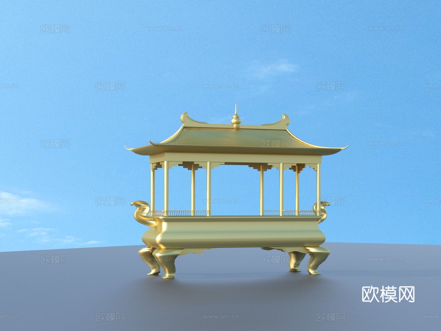 鼎 金鼎 古董 文物 艺术品3d模型