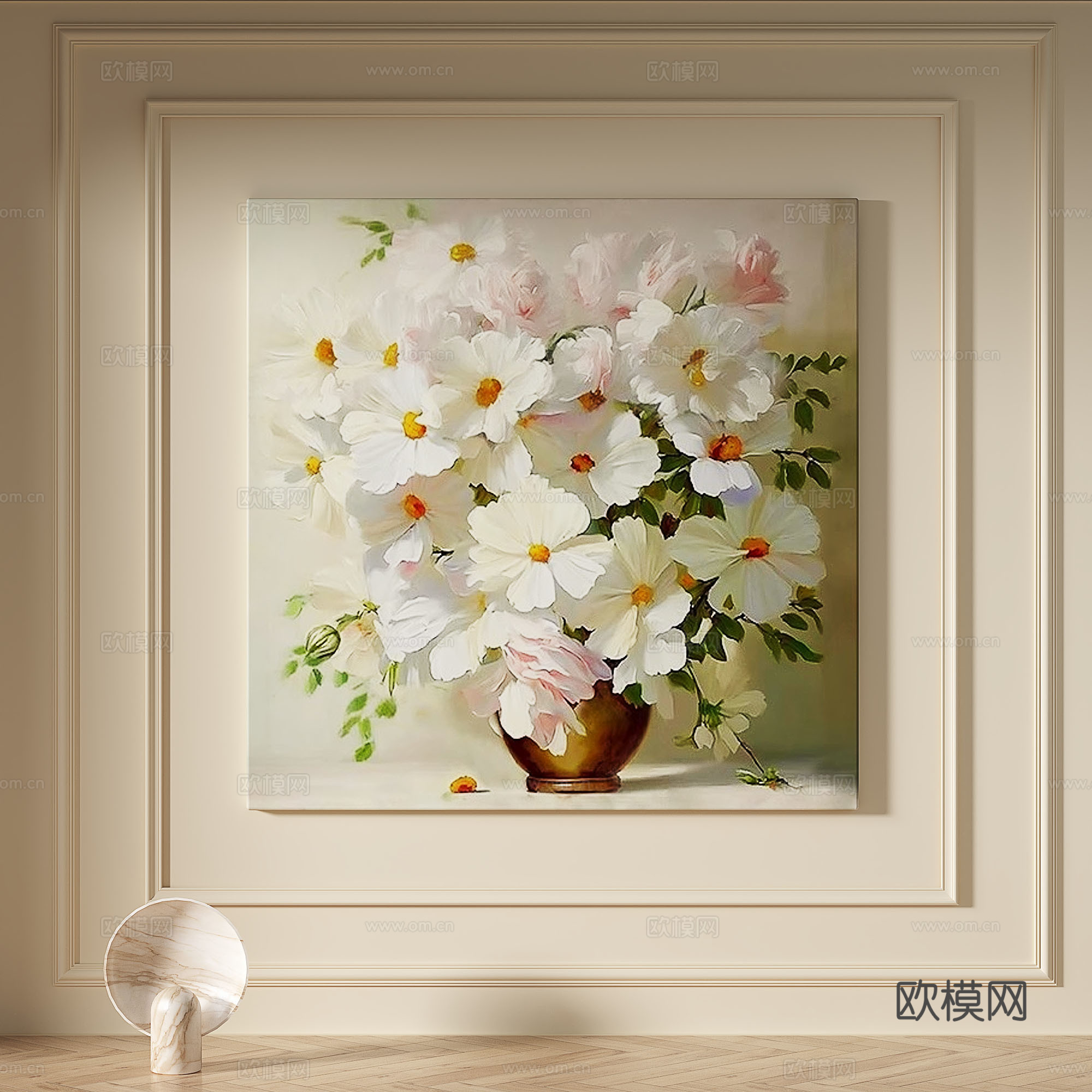 现代，奶油风，简约，肌理，抽象，轻奢，侘寂，立体，装饰画3d模型