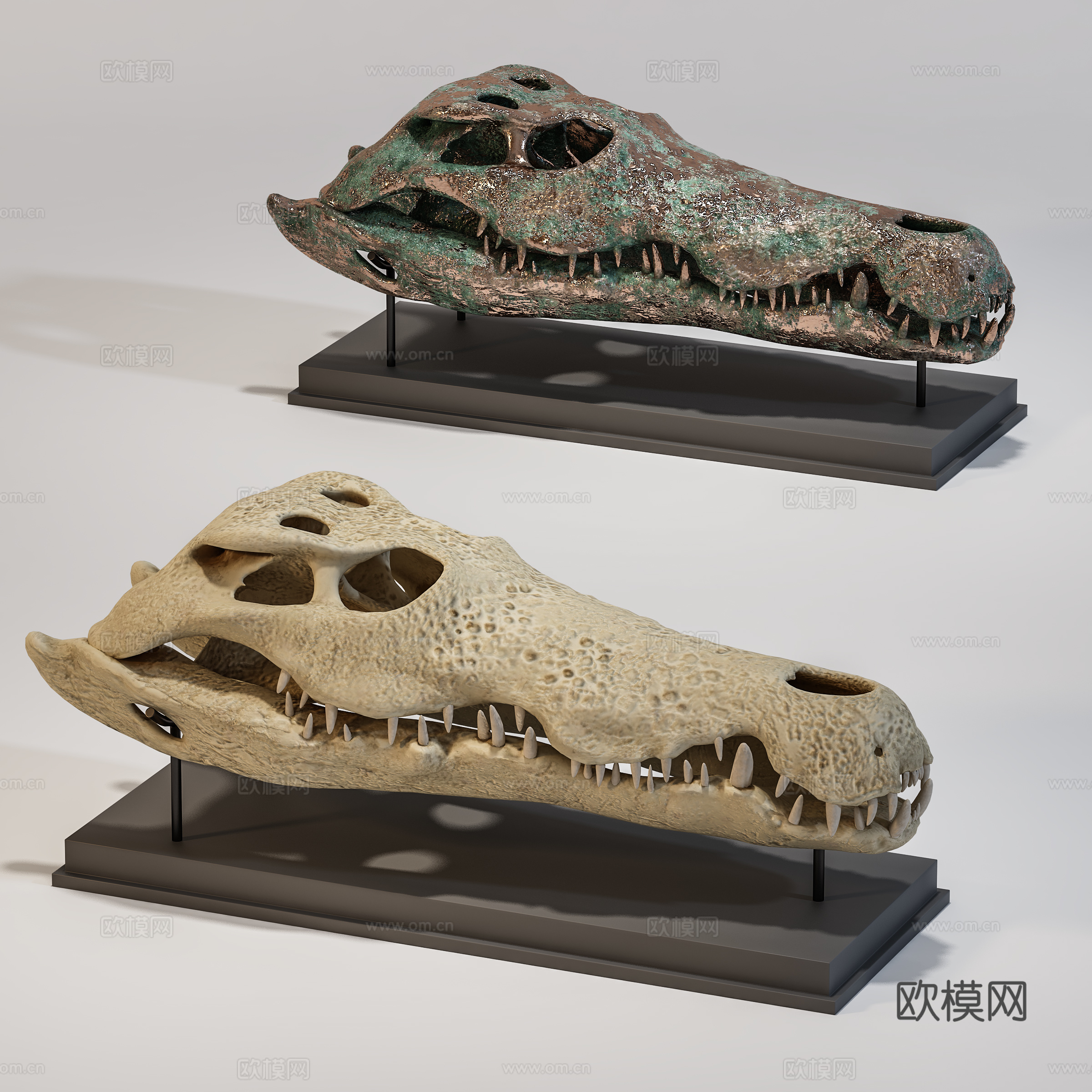 现代动物雕塑 抽象雕塑 陈设饰品su模型