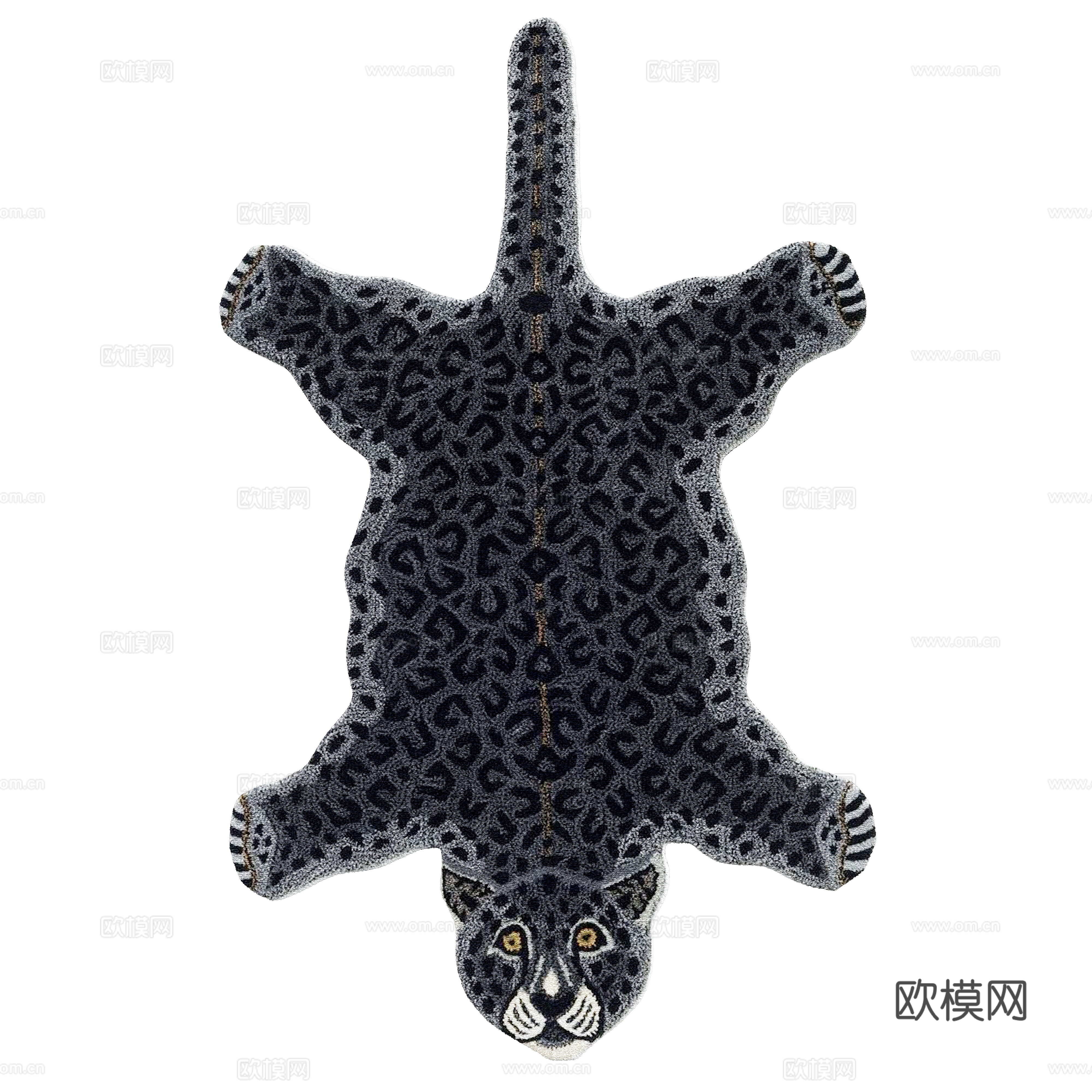 现代儿童地毯3d模型
