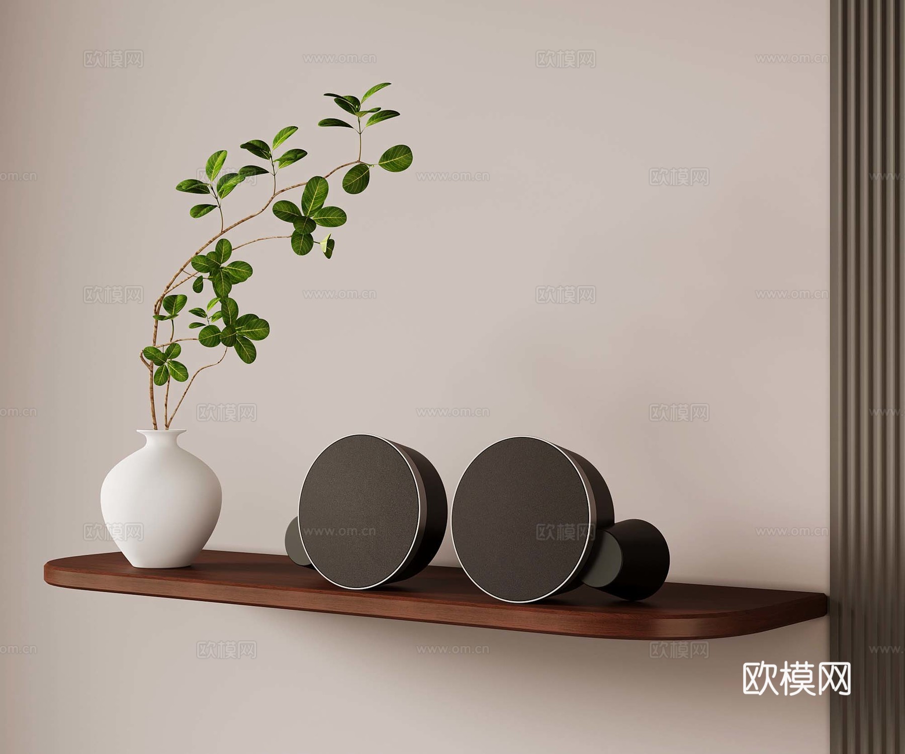 32音响 迷你音箱 桌面音响3d模型